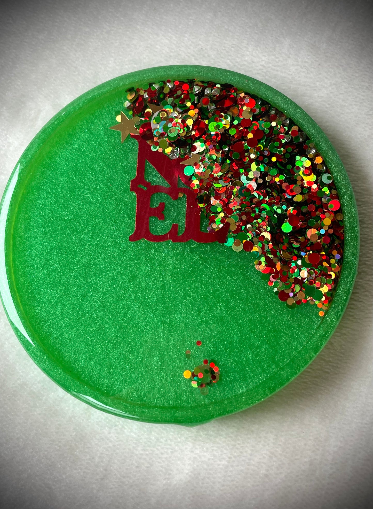 Noel Snow Globe Coaster