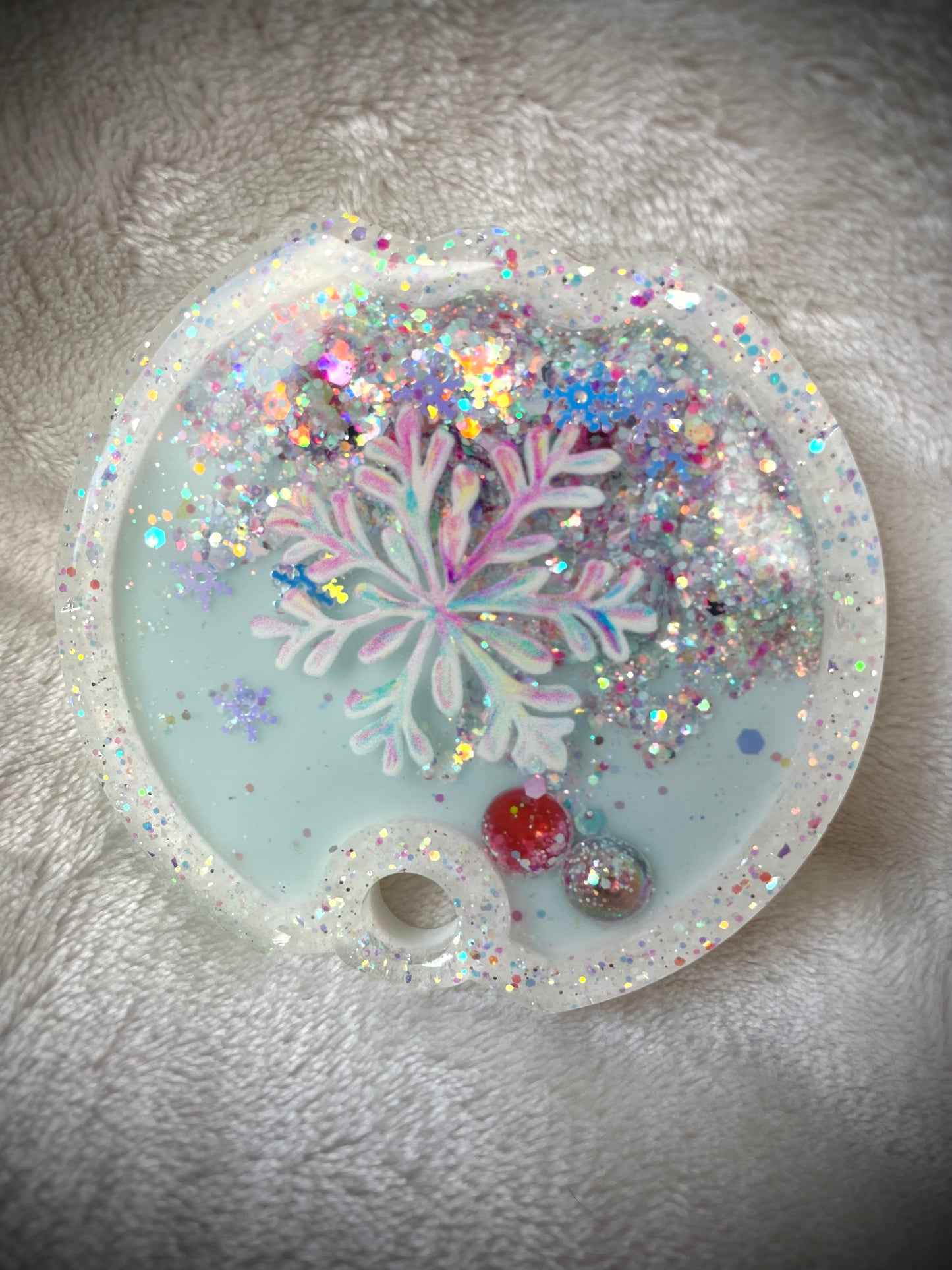 Pastel Snowflake Topper
