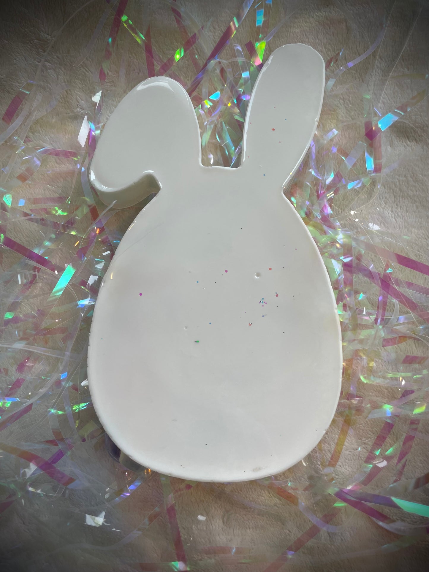 White Rabbit Snow Globe