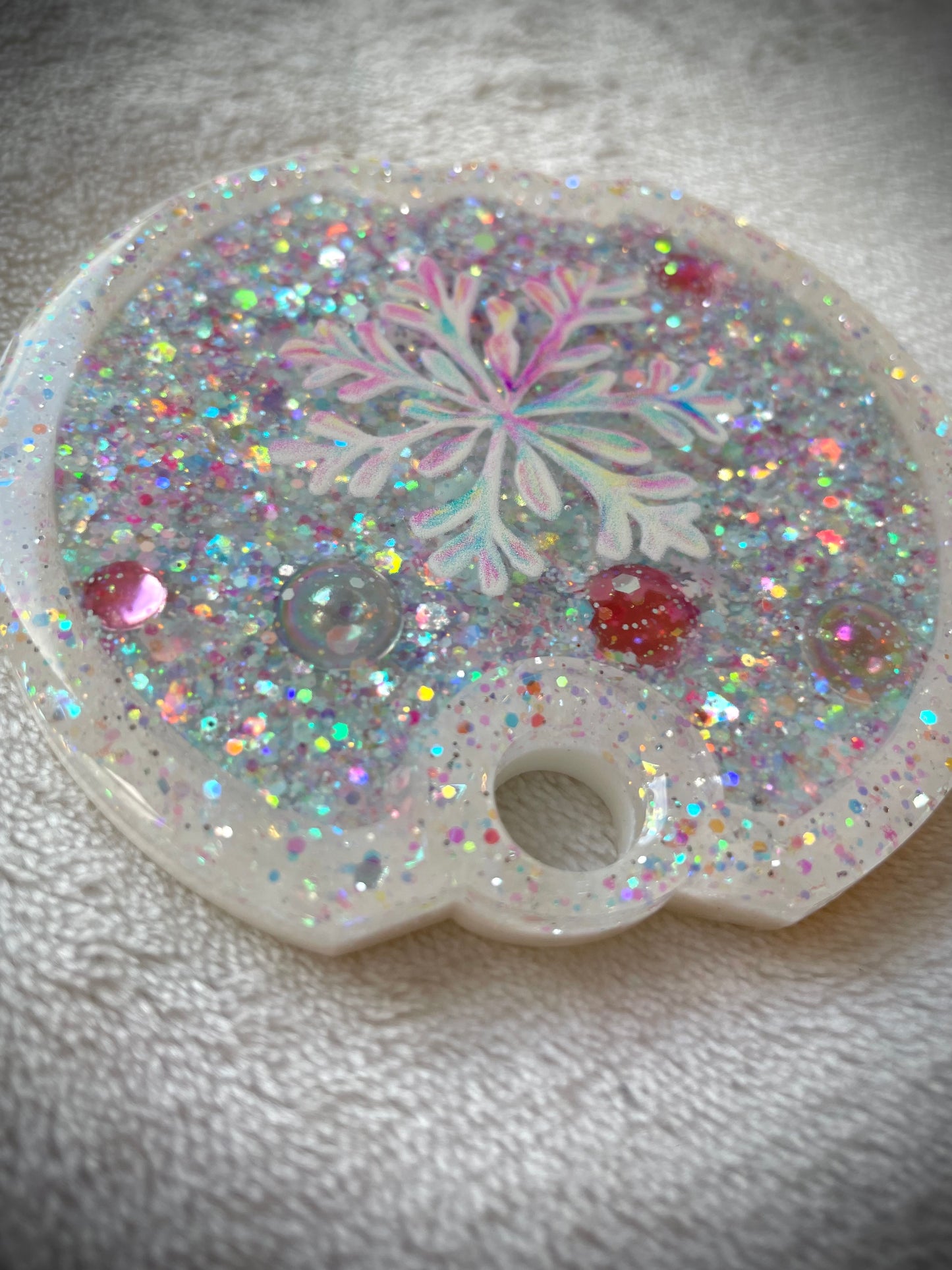 Pastel Snowflake Topper