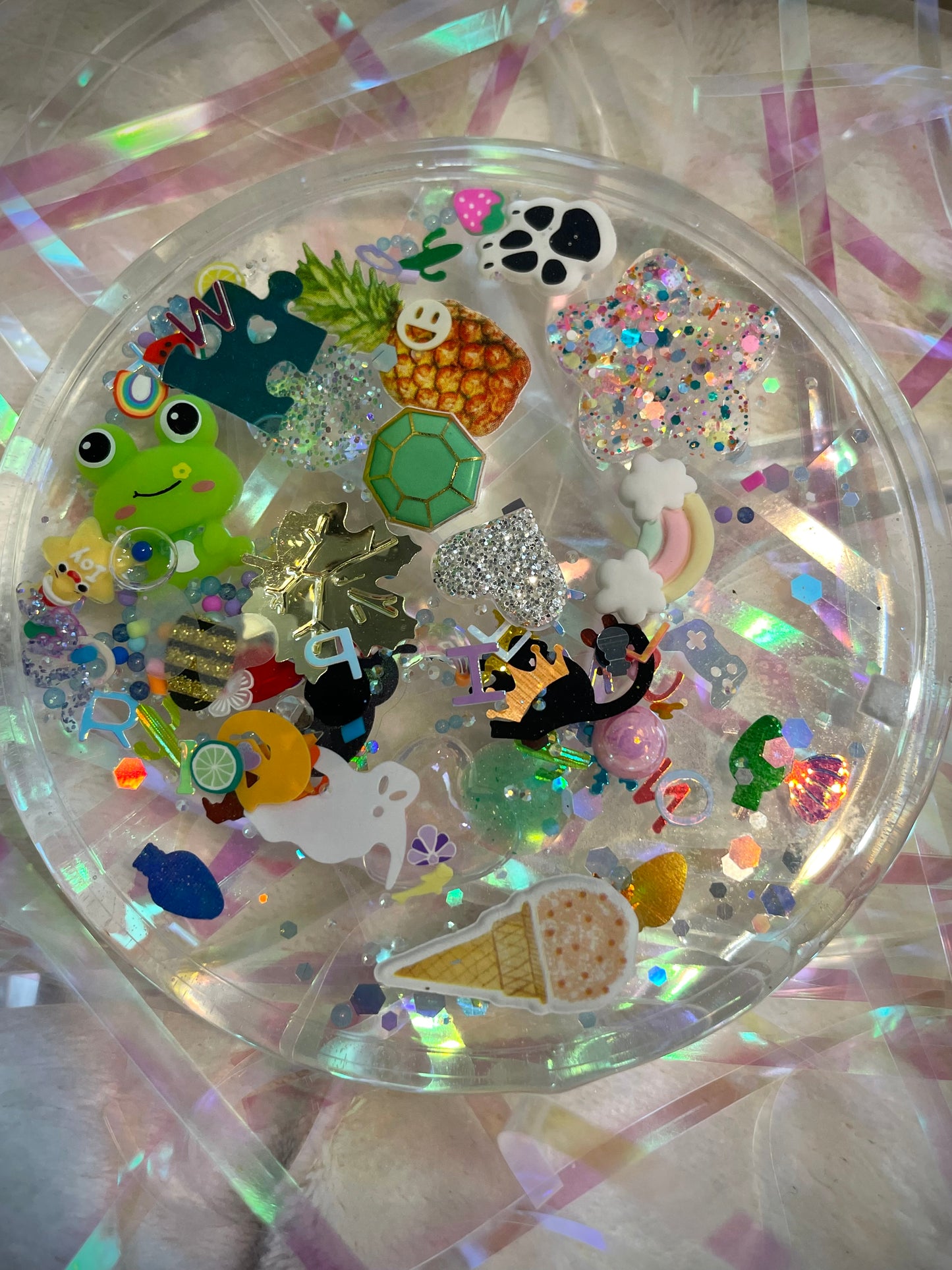 I-Spy Snow Globe Coaster, option 2