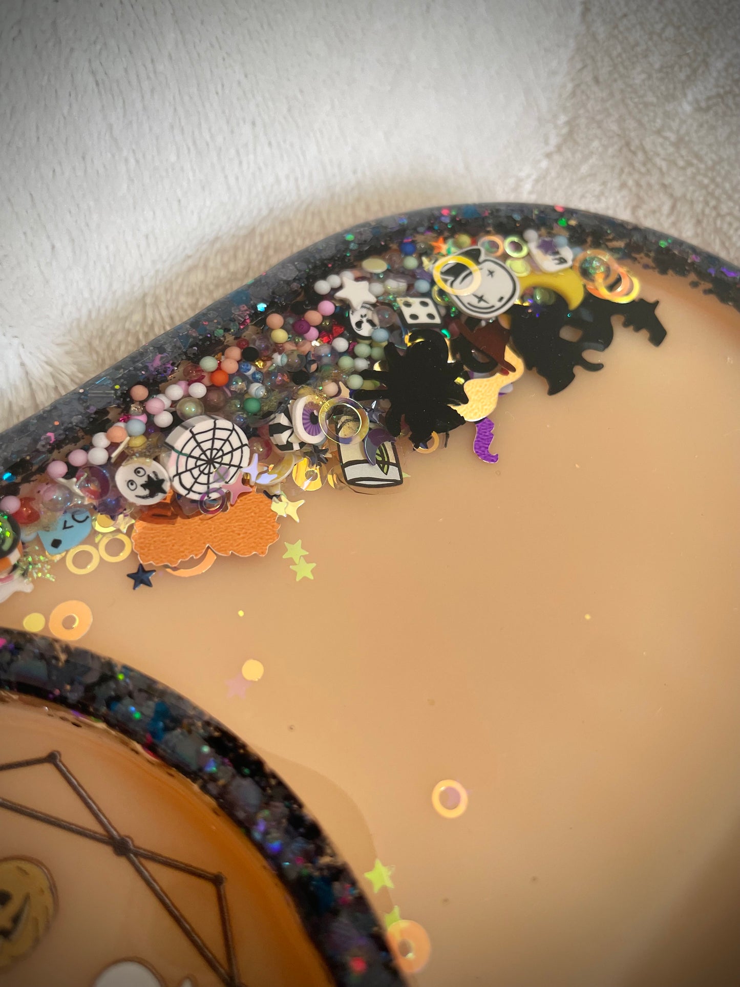 *90’s Witch XL Snow Globe Coaster, Option 2/2