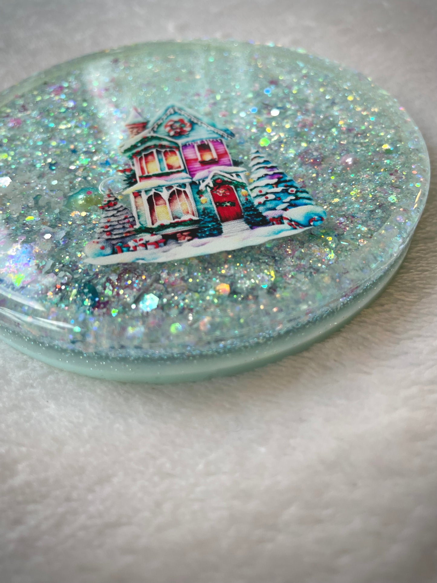 Pastel Christmas Village