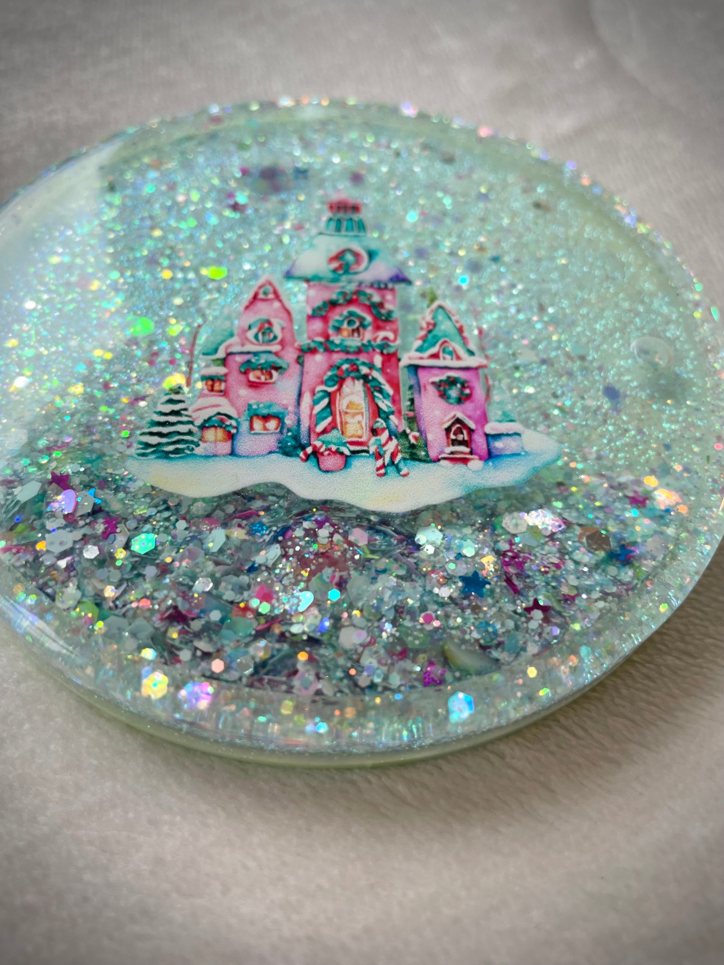 Pastel Christmas Village