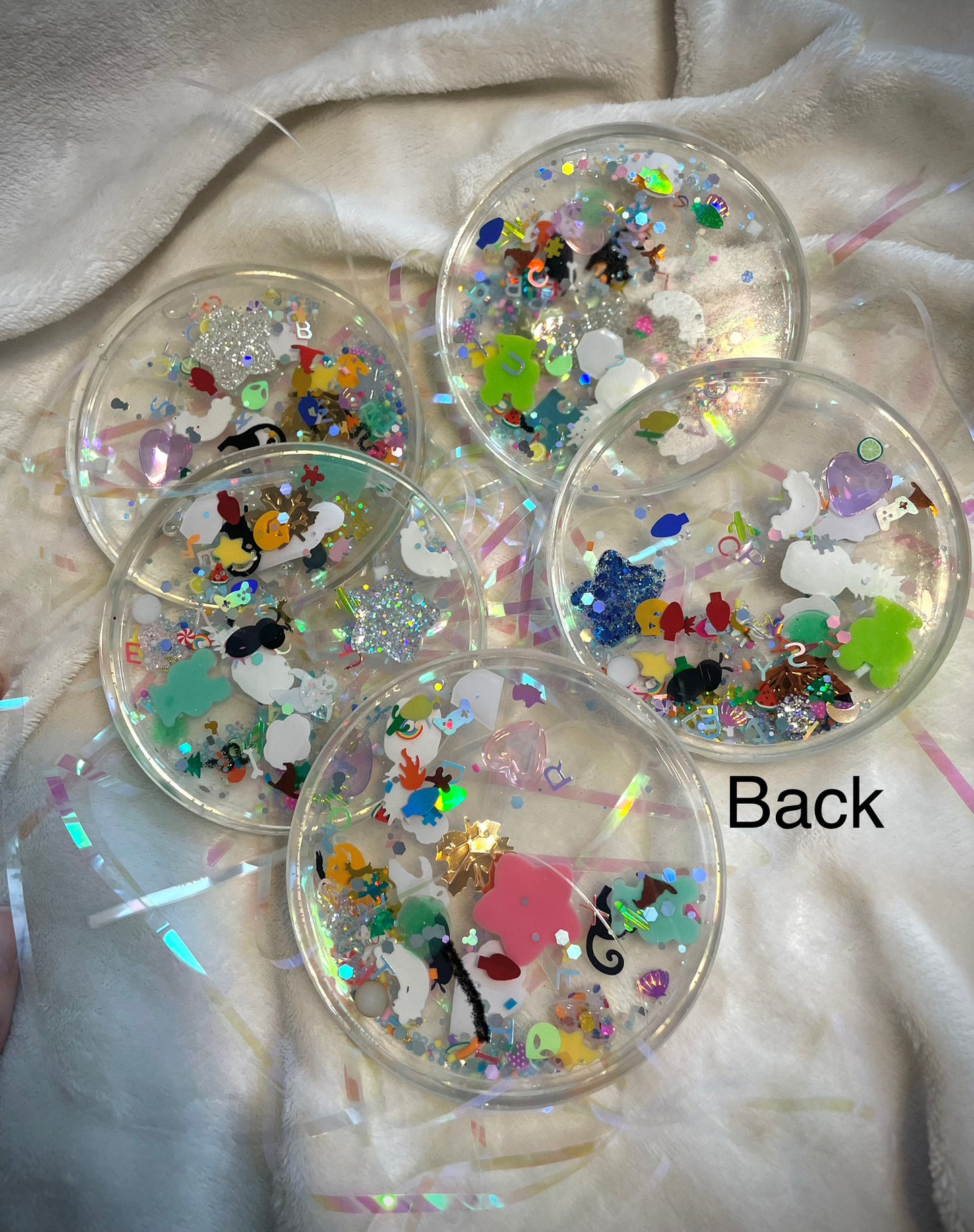 I-Spy Snow Globe Coaster, option 2