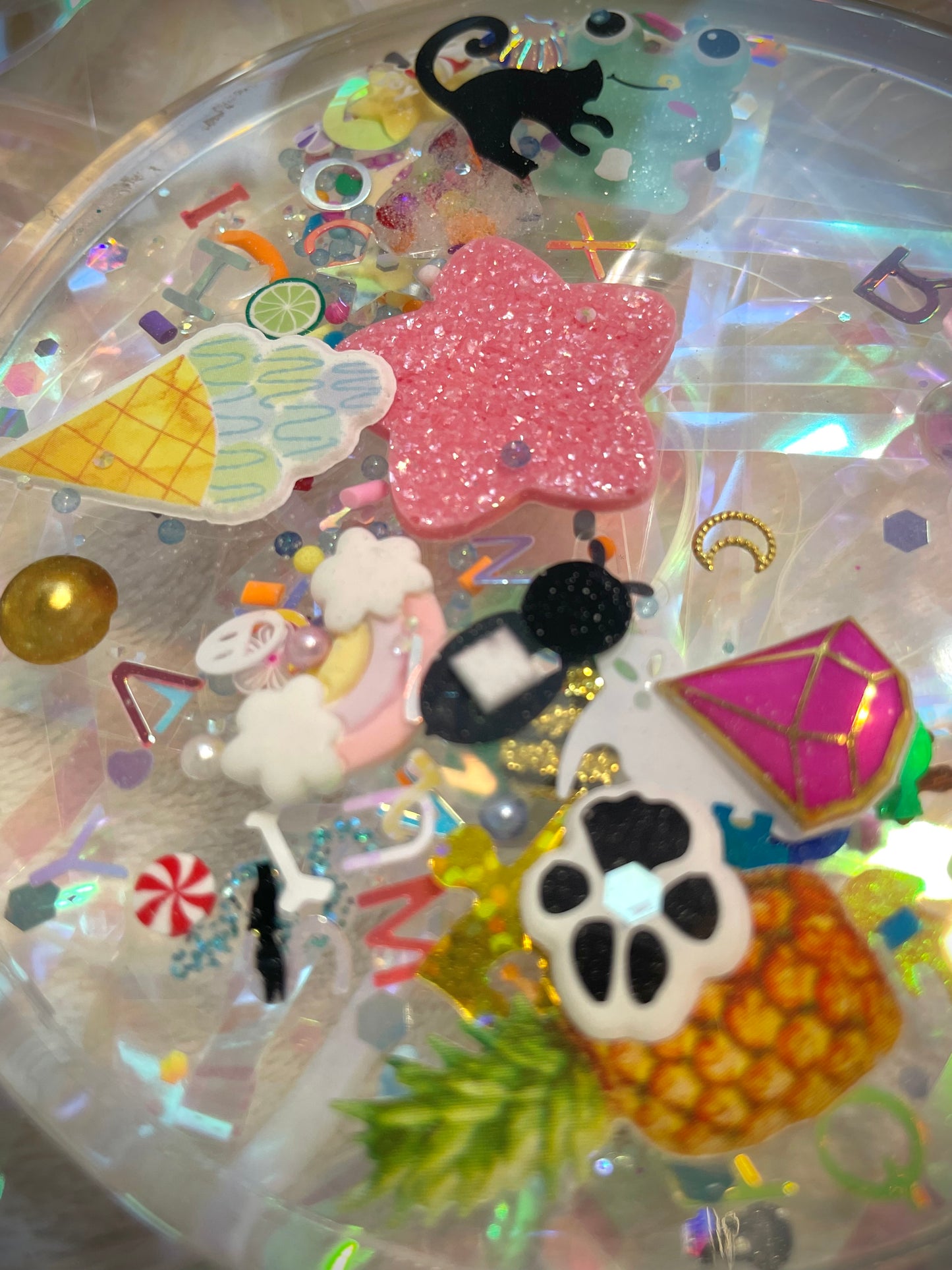 I-Spy Snow Globe Coaster, option 4