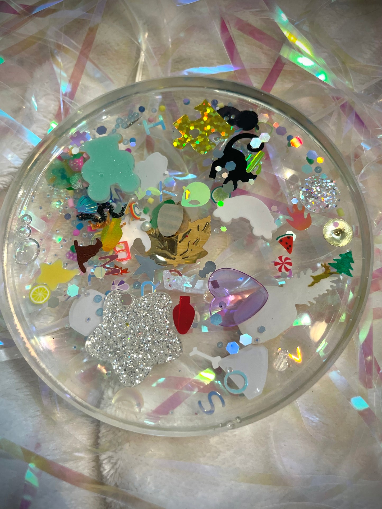 I-Spy Snow Globe Coaster, option 1
