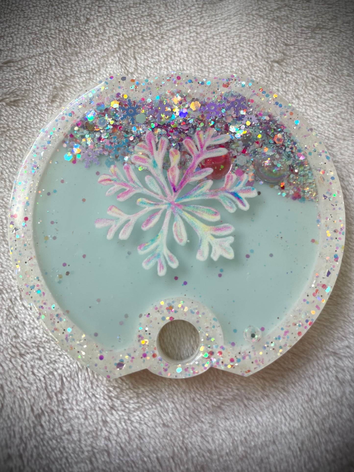 Pastel Snowflake Topper