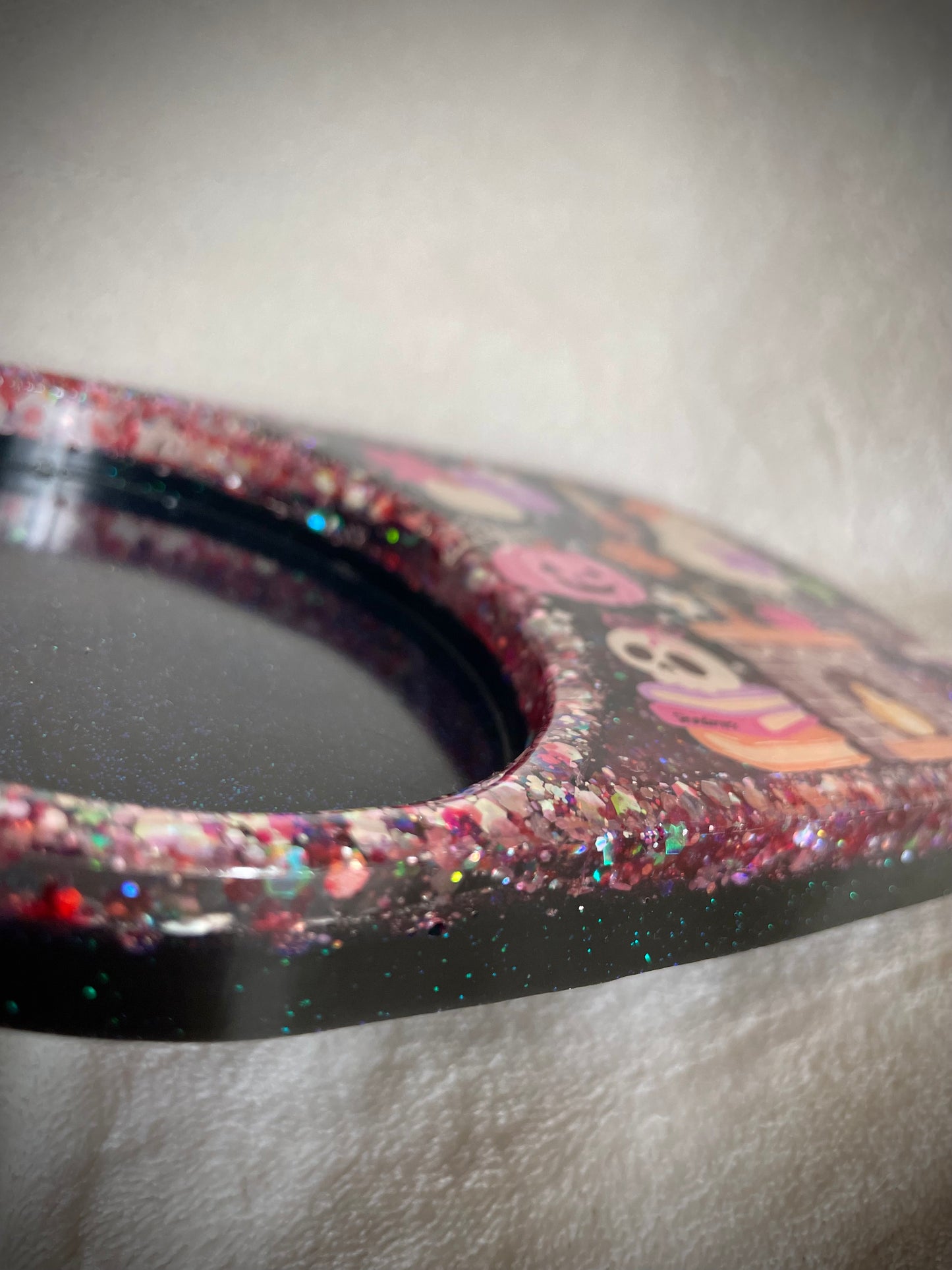 *Cozy Bookish XL Snow Globe Coaster, Option 3/4