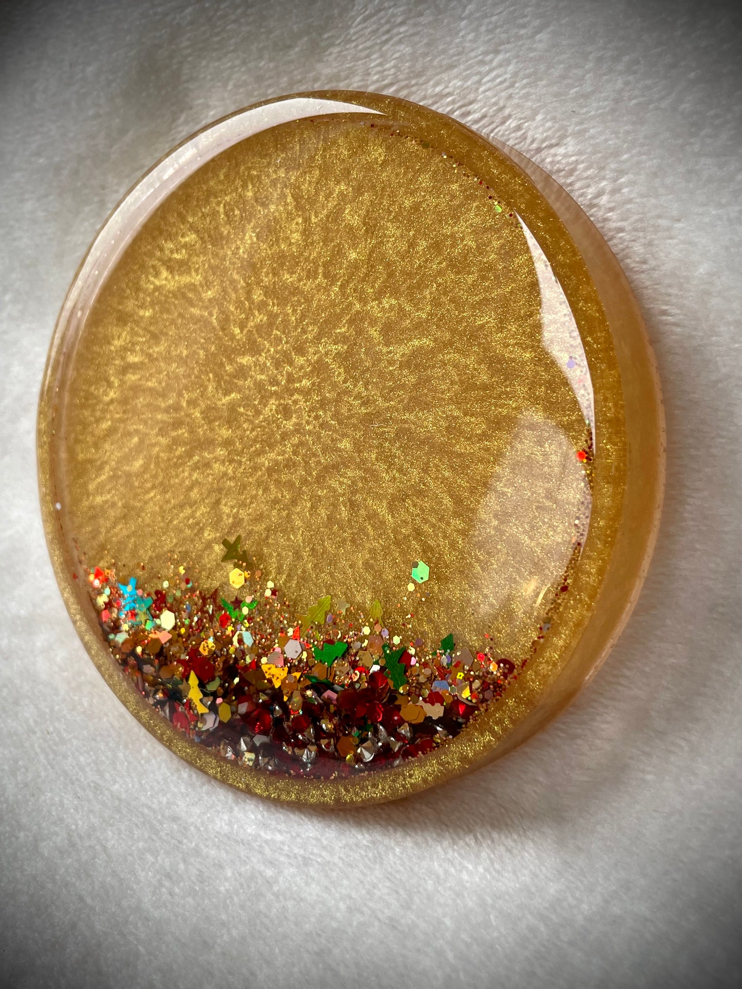 Merry Mashup Snow Globe Coaster