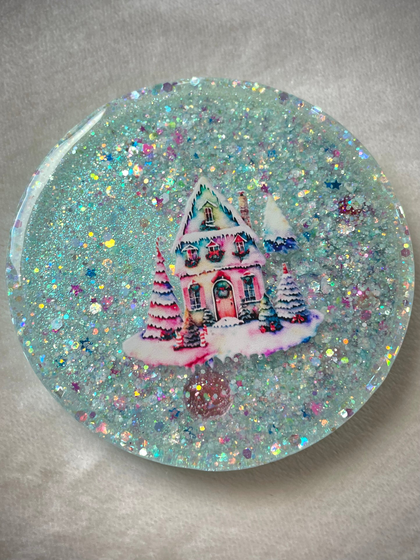 Pastel Christmas Village