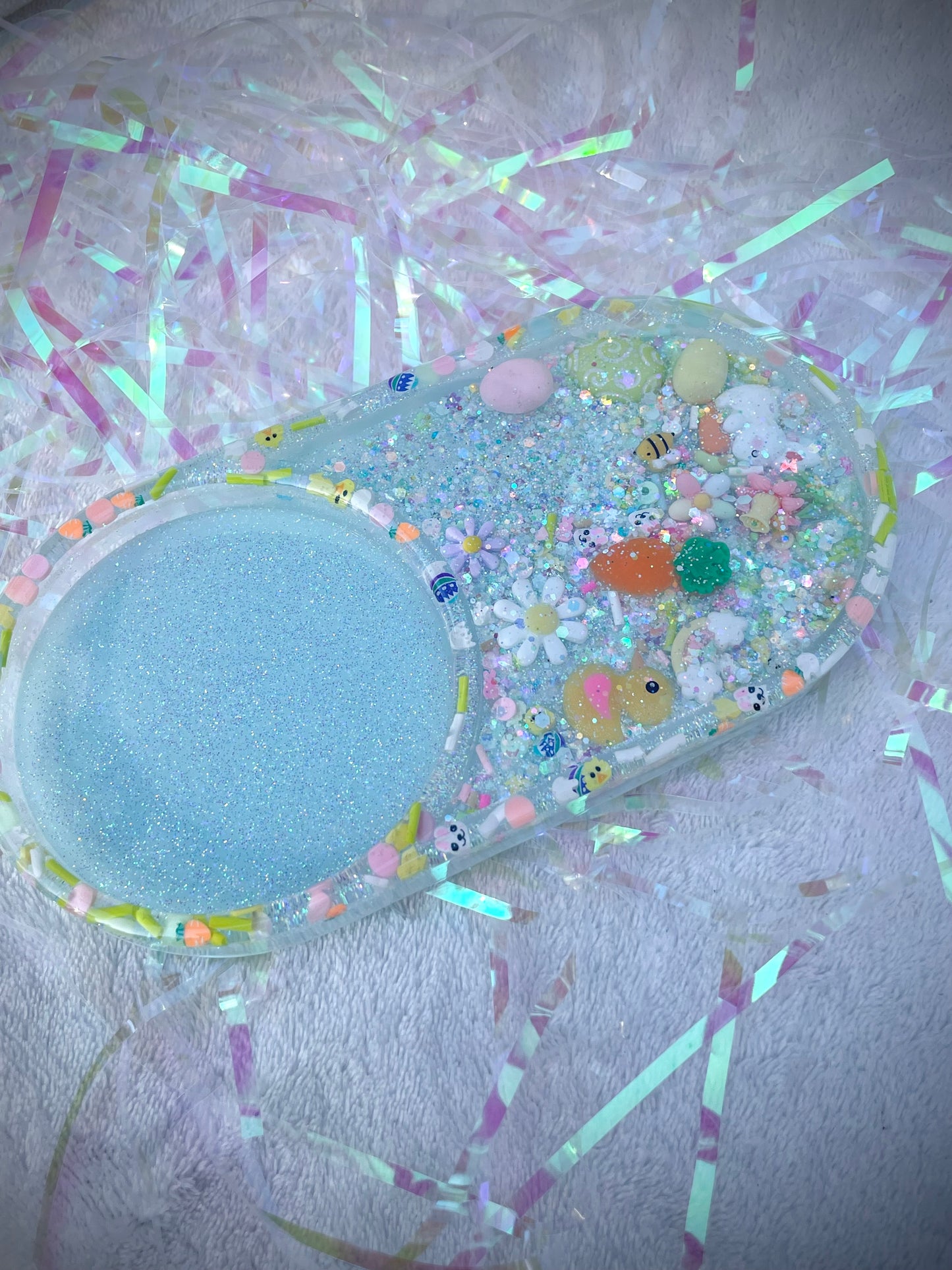 XL Easter Snow Globe Coaster