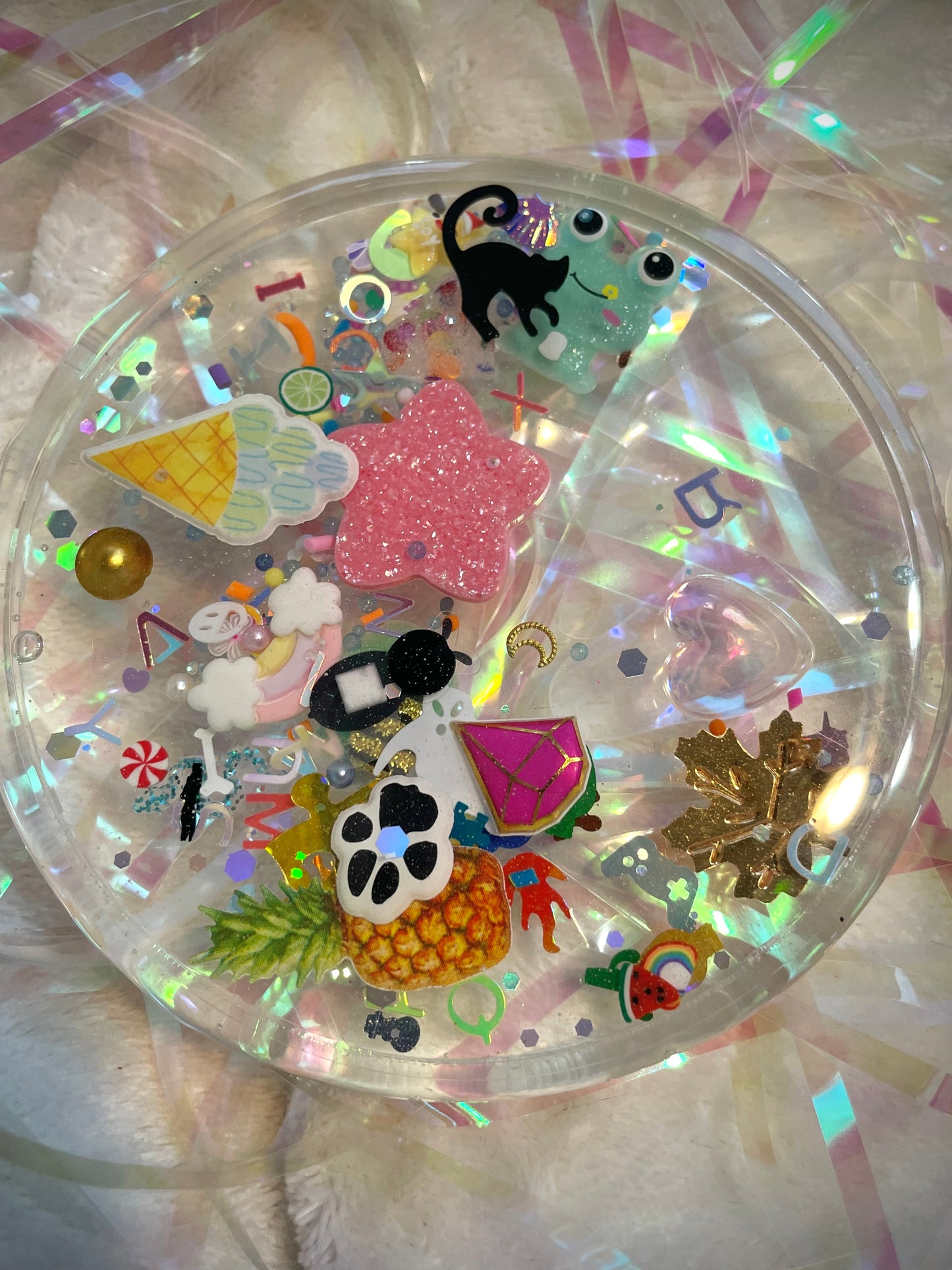 I-Spy Snow Globe Coaster, option 4