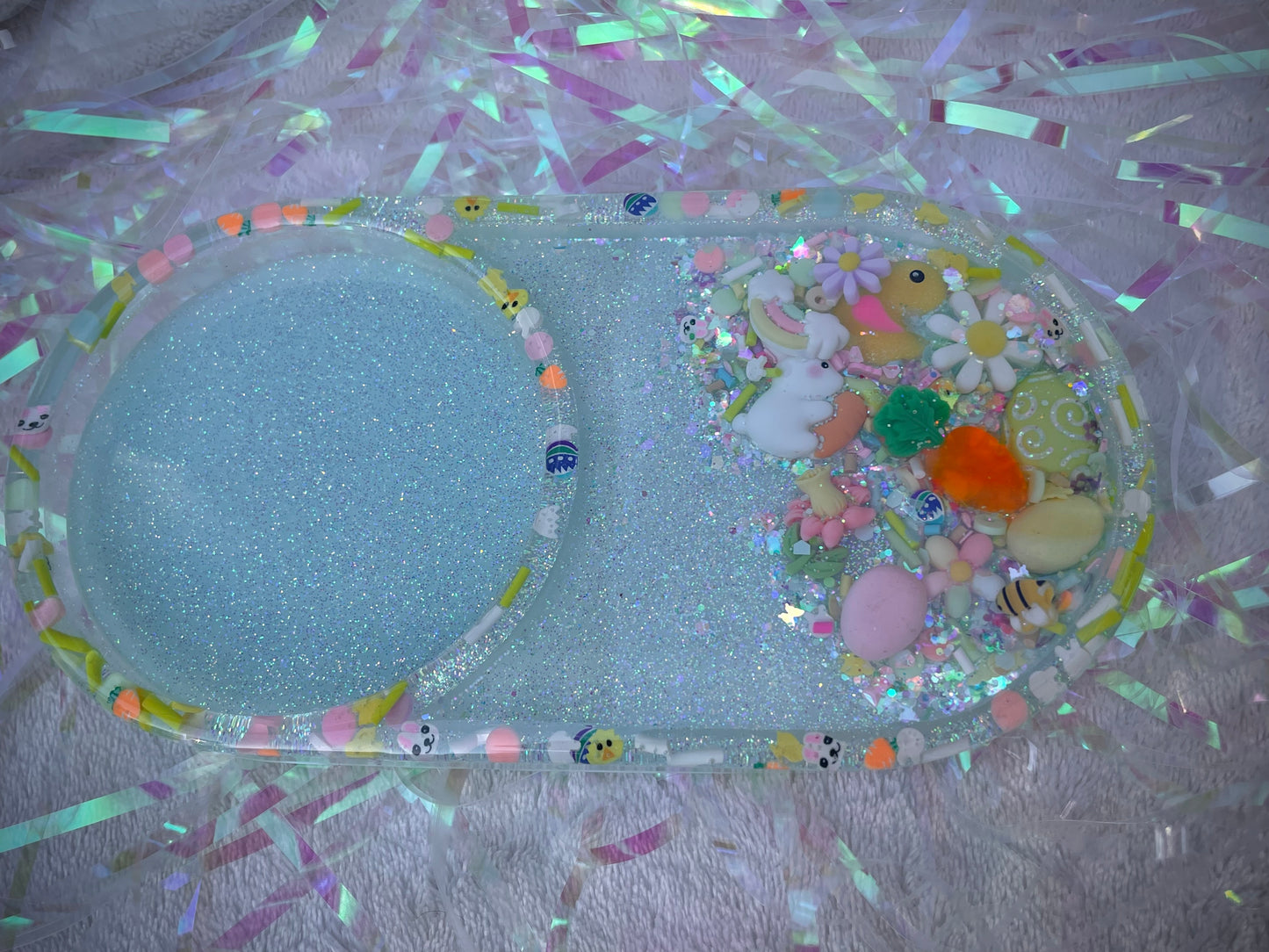 XL Easter Snow Globe Coaster