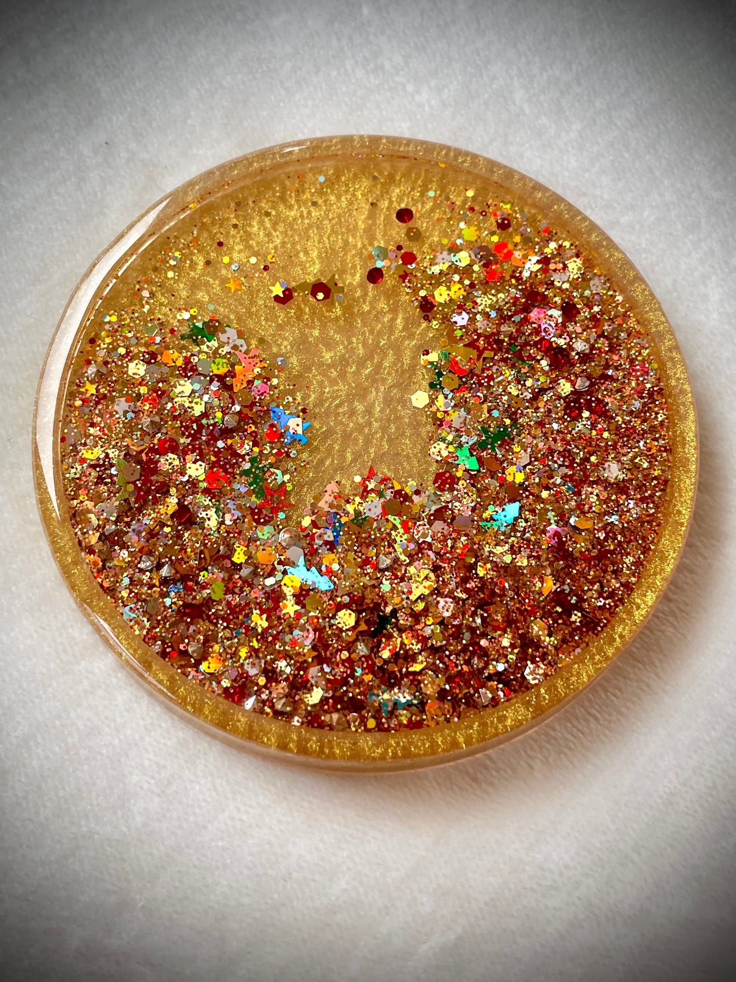 Merry Mashup Snow Globe Coaster