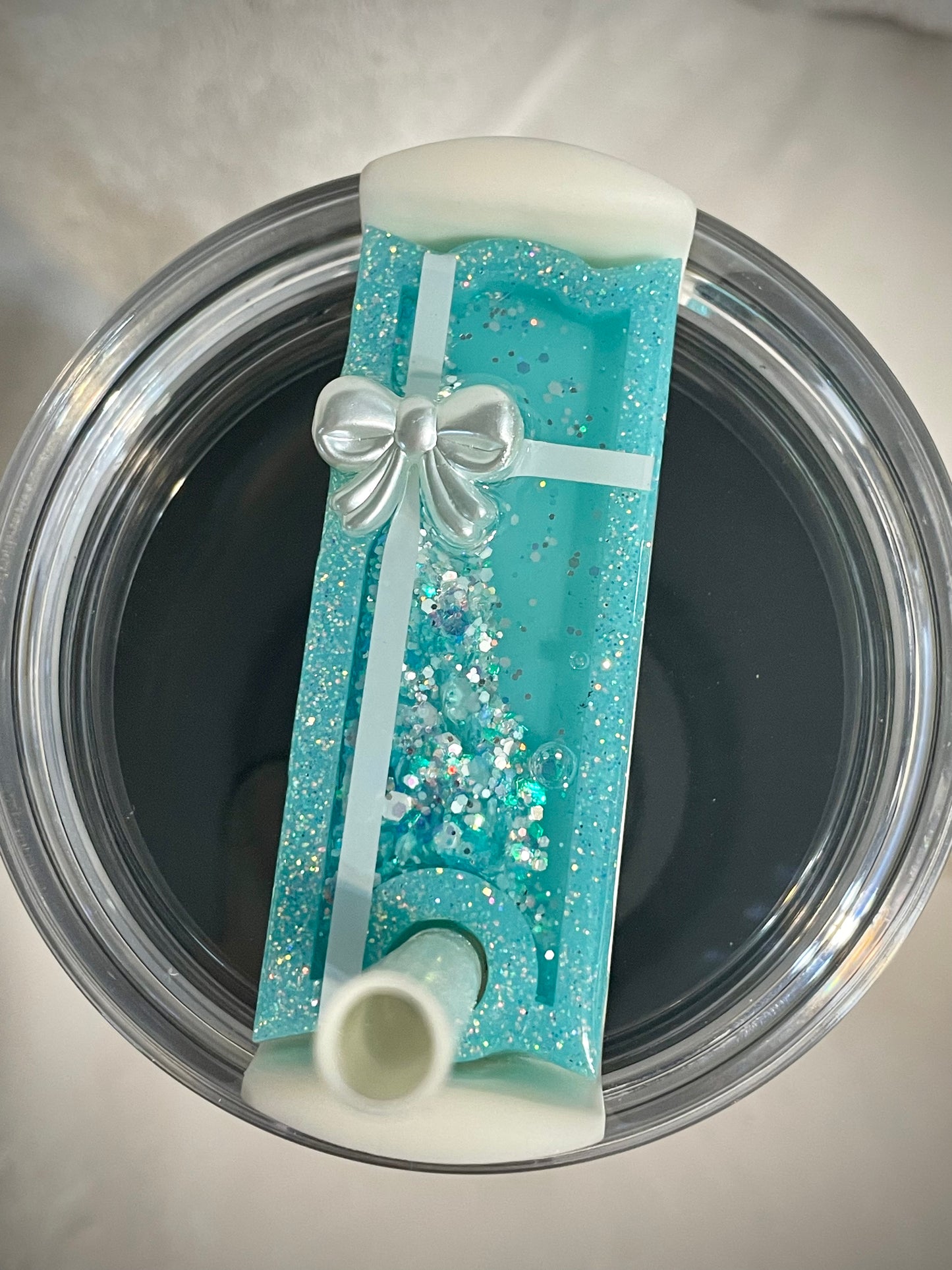 Little Blue Box Topper