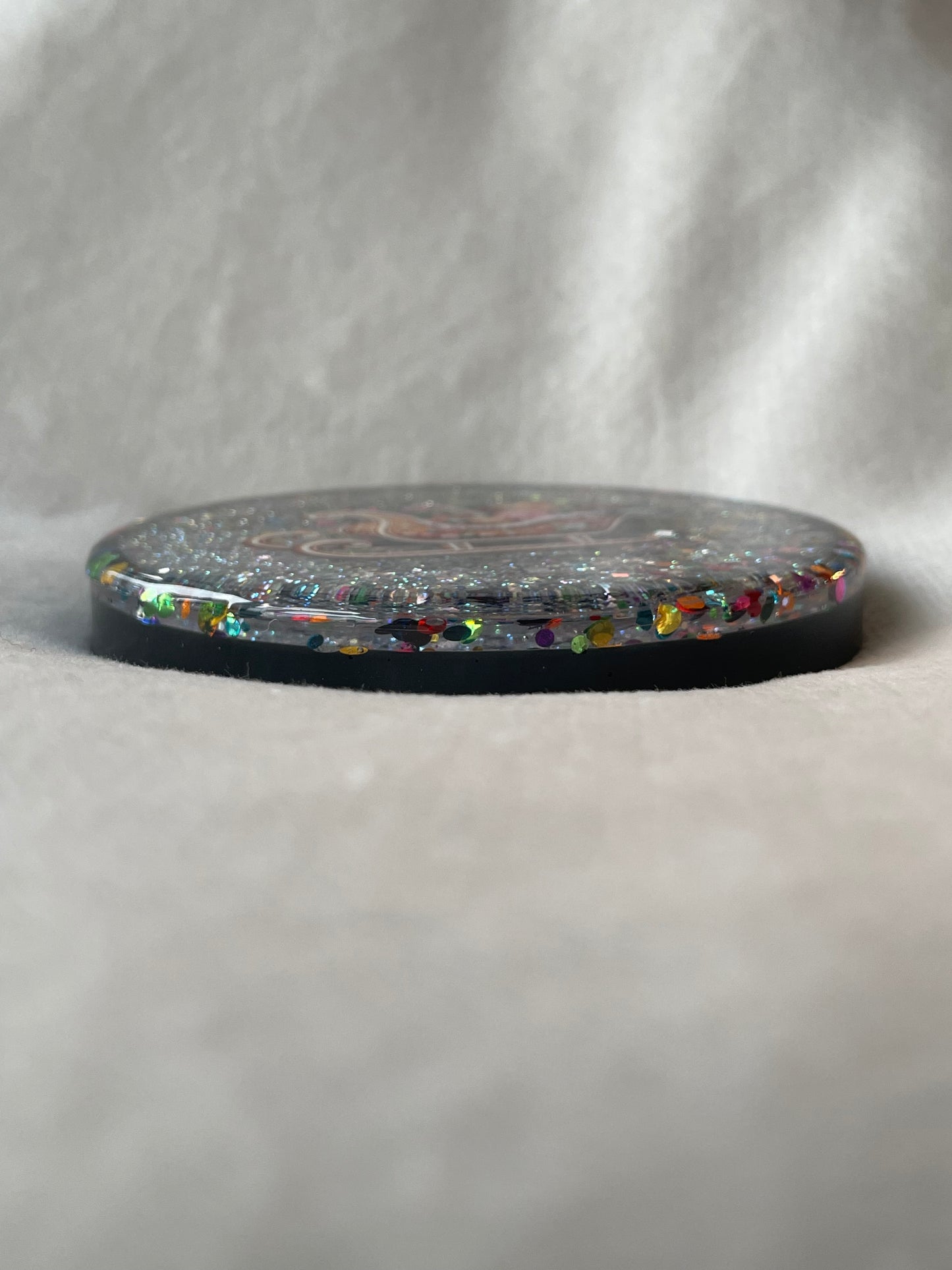 Sleigh Snow Globe Coaster