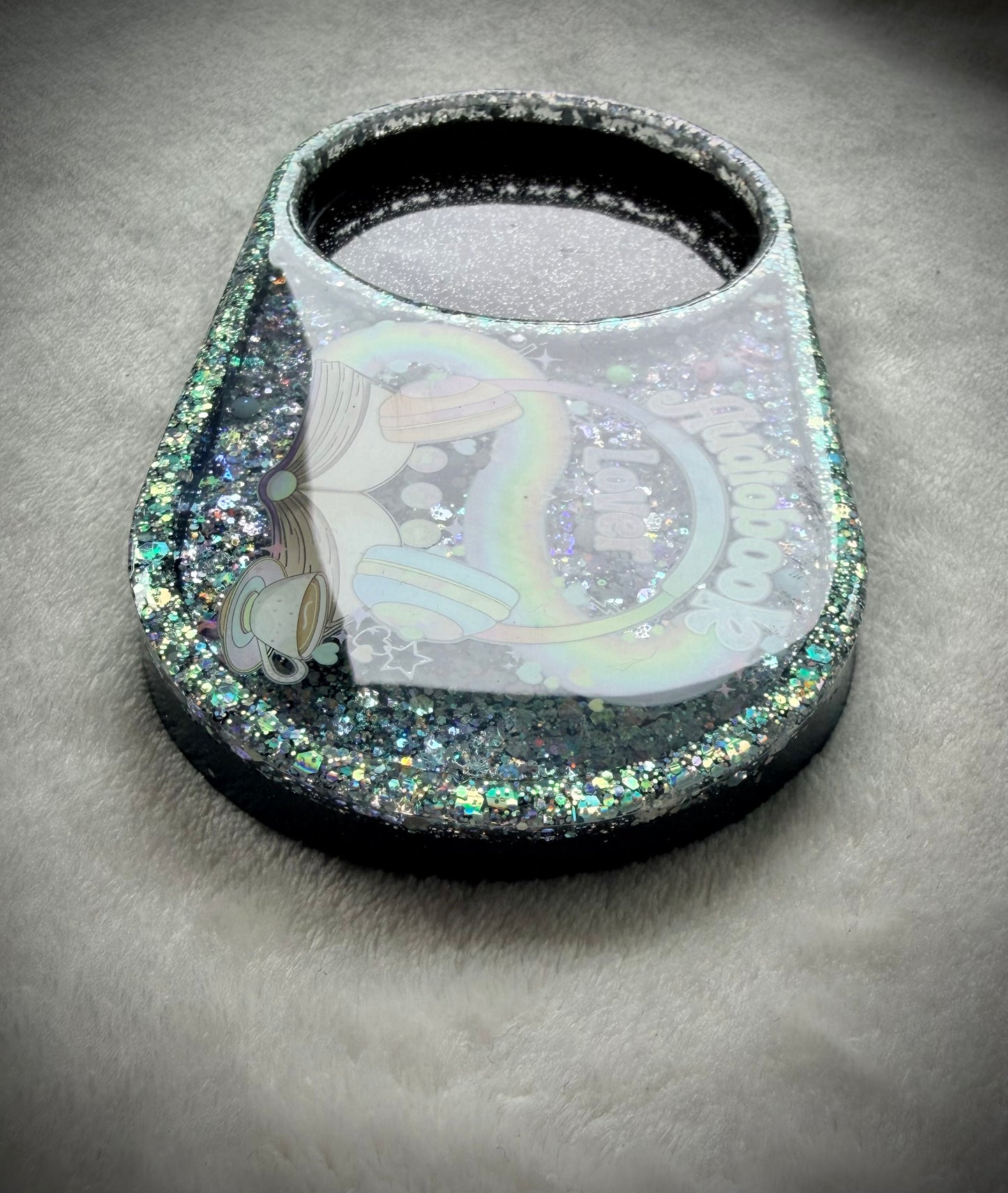 *Audiobook Lover XL Snow Globe Coaster