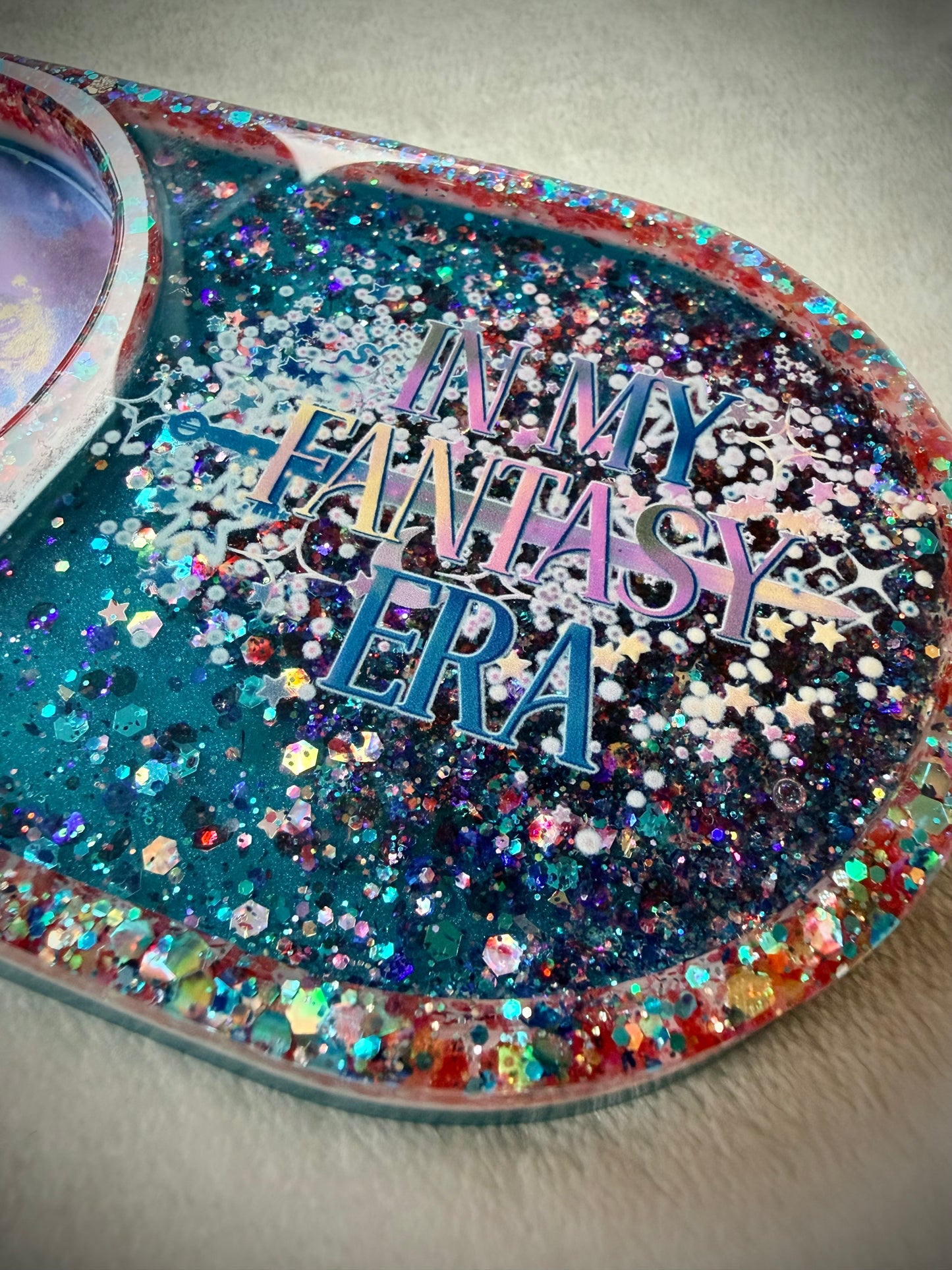 *In My Fantasy Era XL Snow Globe Coaster