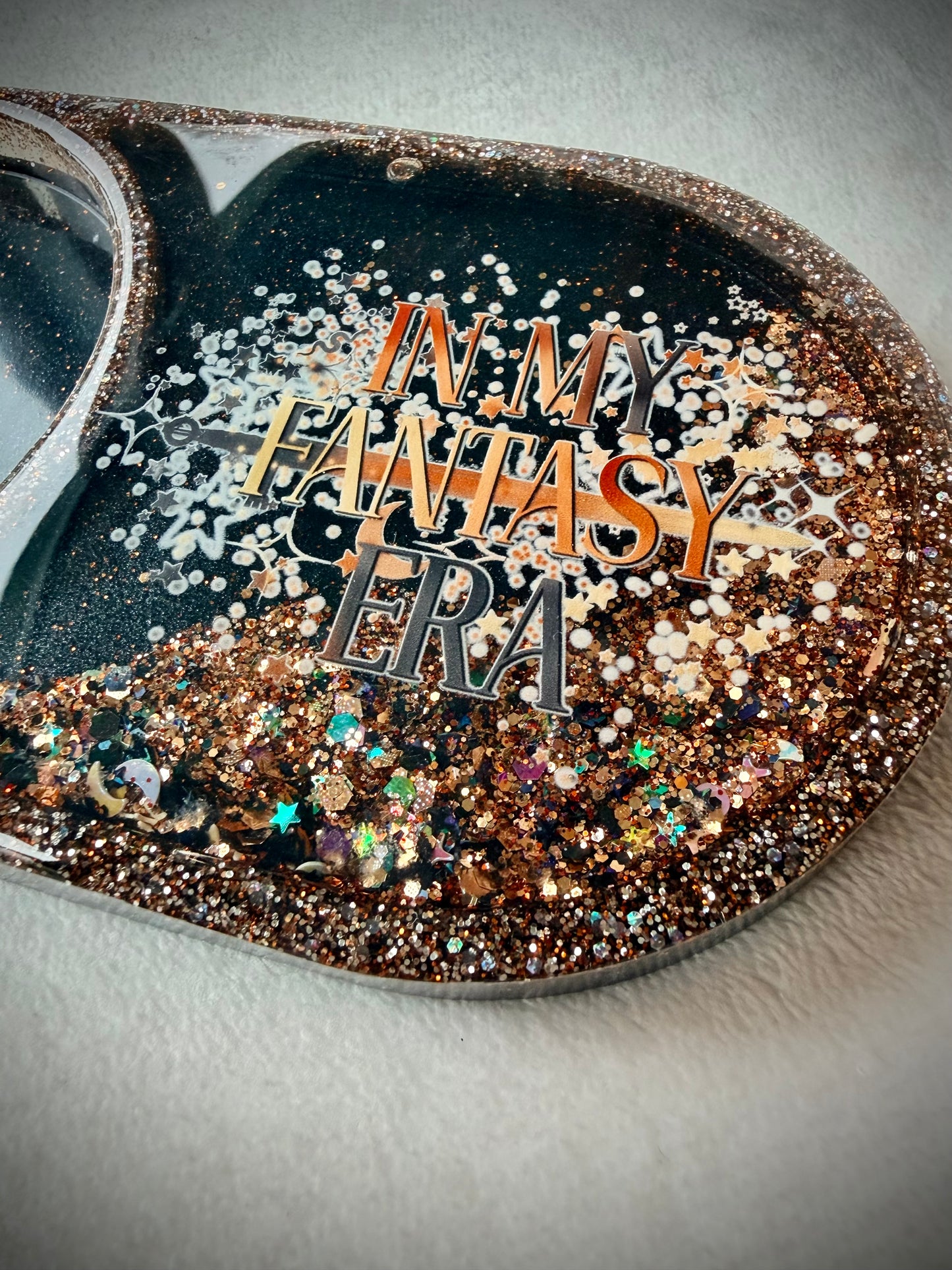 *In My Fantasy Era XL Snow Globe Coaster