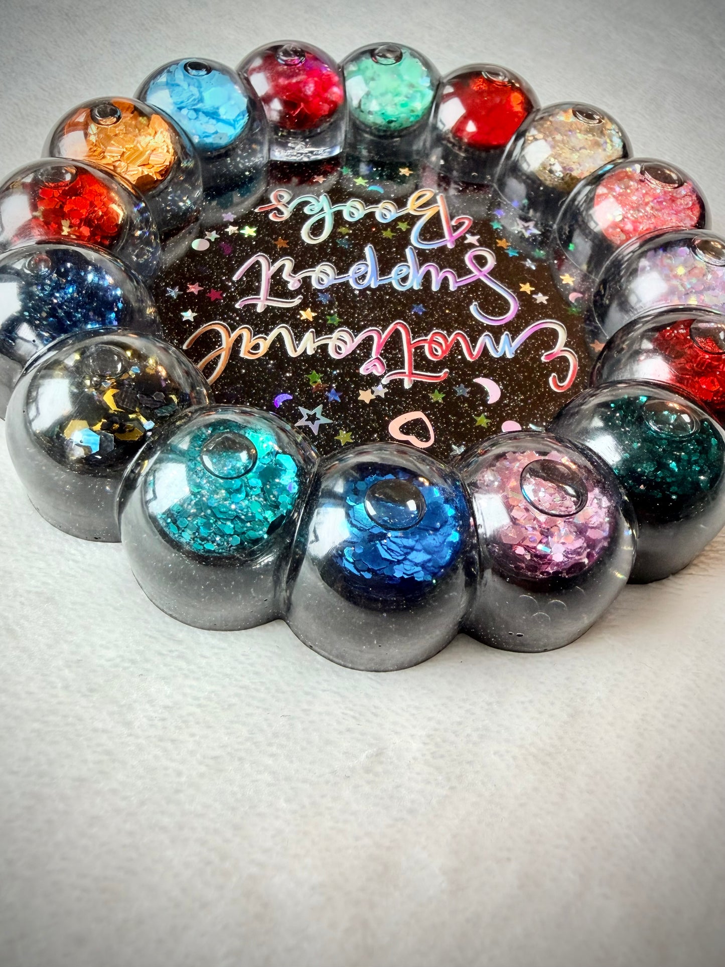 *Emotional Support Book Bauble Coaster