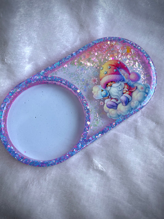 *Winter Gnome XL Snow Globe Coaster