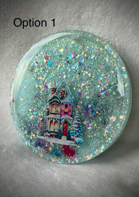 Pastel Christmas Village