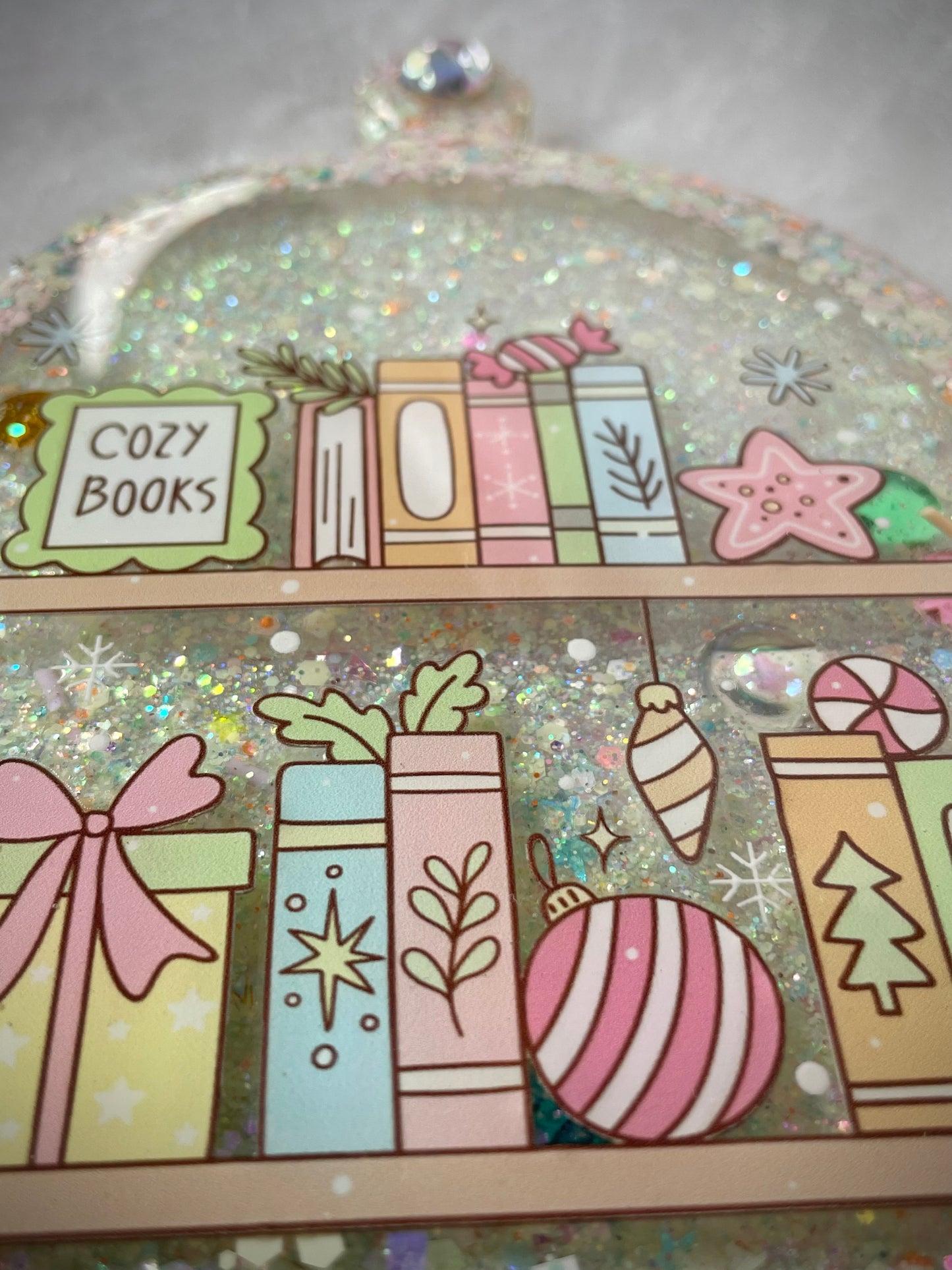 *Bookish Christmas Cloche
