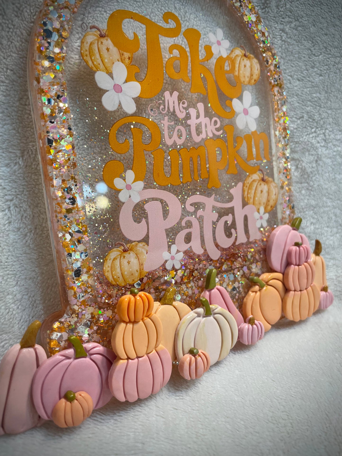 *Take Me To The Pumpkin Patch Cloche Shaker