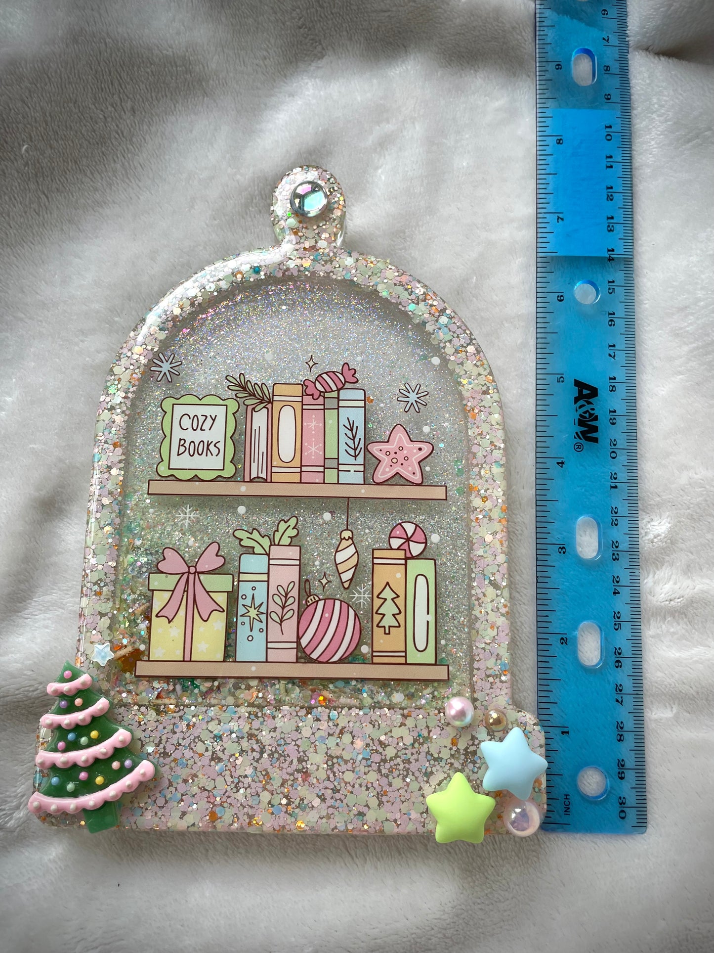 *Bookish Christmas Cloche