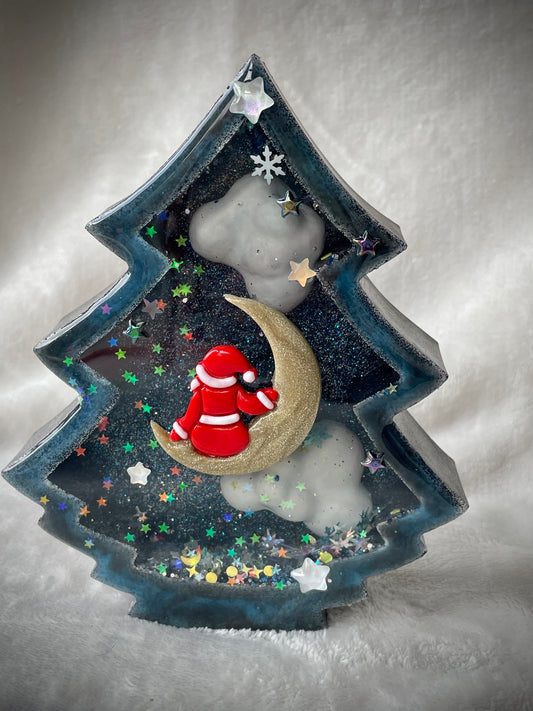 **Christmas Night Snow Globe