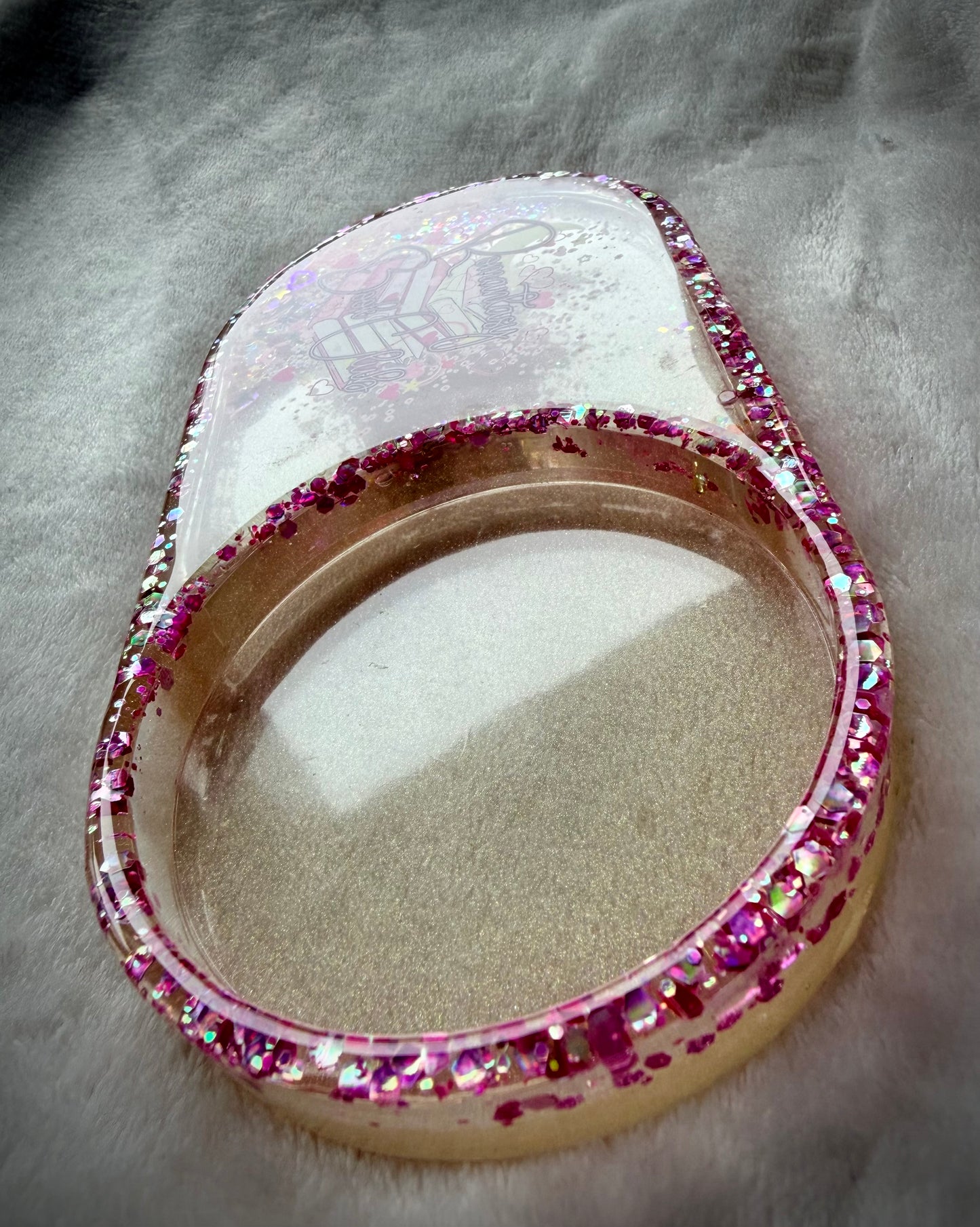 *Pink Romantasy Book Club XL Coasters