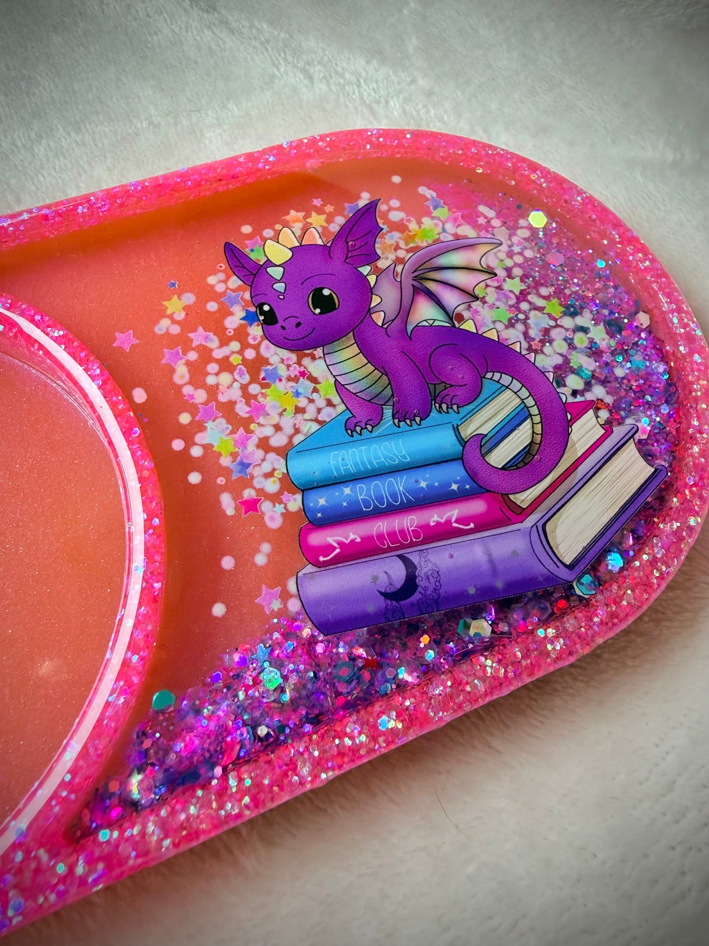 *Bright Dragon Fantasy Book Club XL Coaster