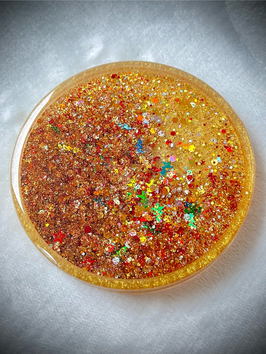 Merry Mashup Snow Globe Coaster