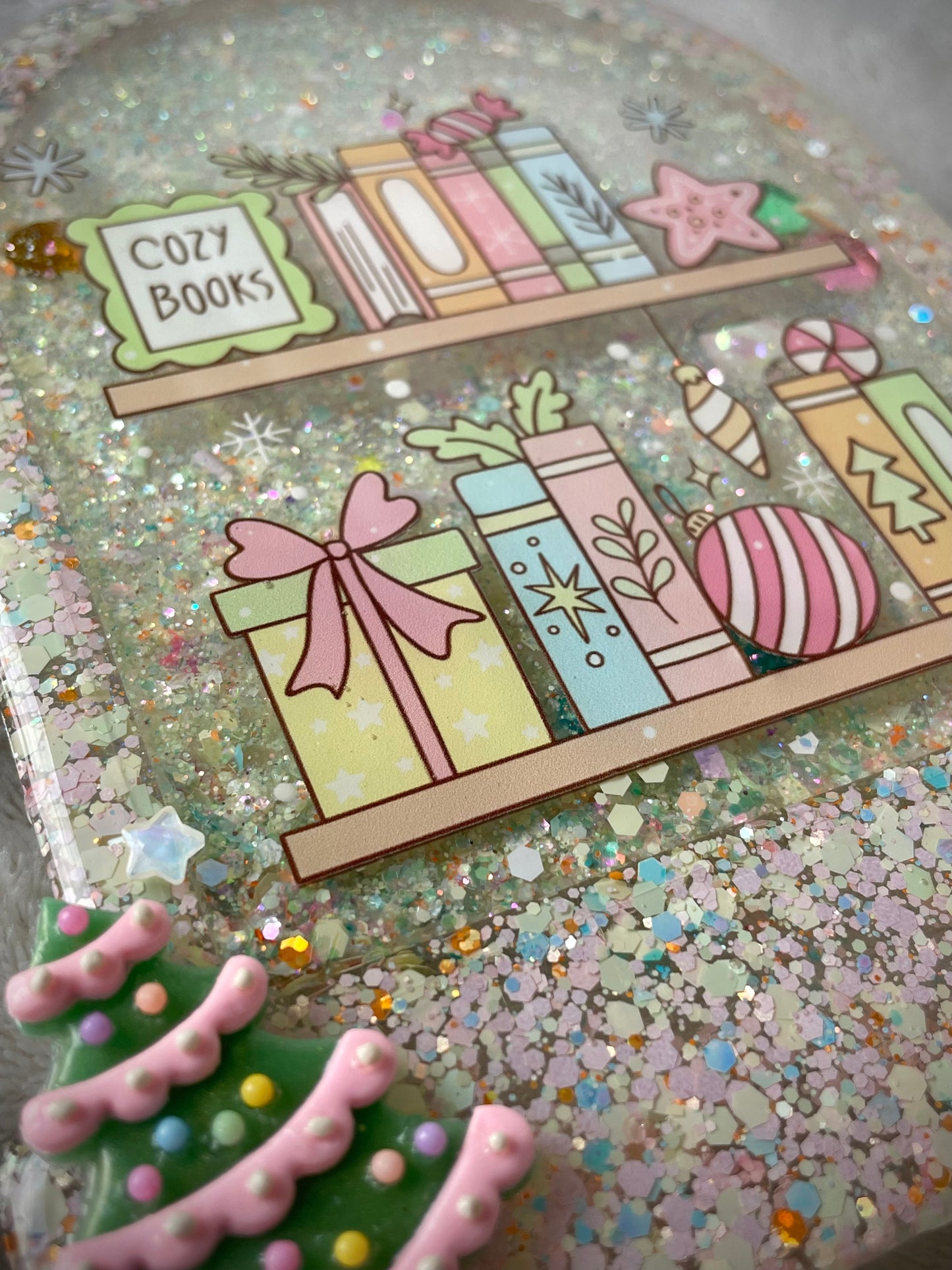 *Bookish Christmas Cloche