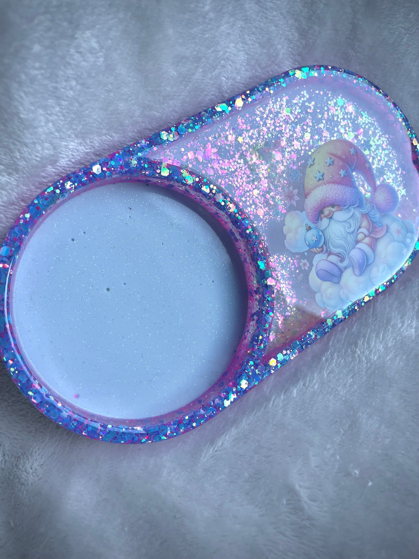 *Winter Gnome XL Snow Globe Coaster