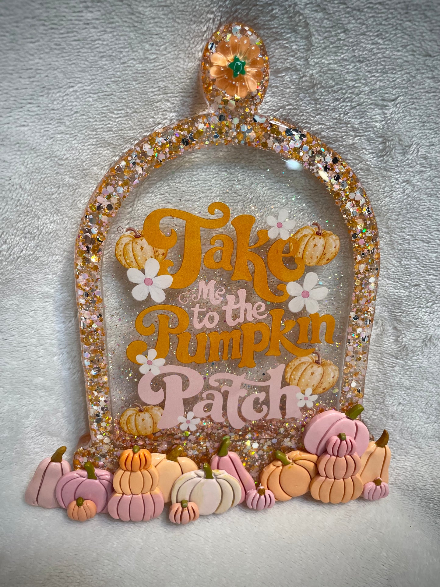 *Take Me To The Pumpkin Patch Cloche Shaker