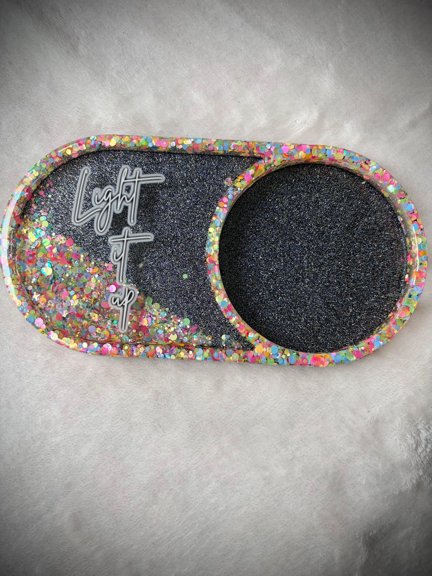 *Light it Up XL Snow Globe Coaster