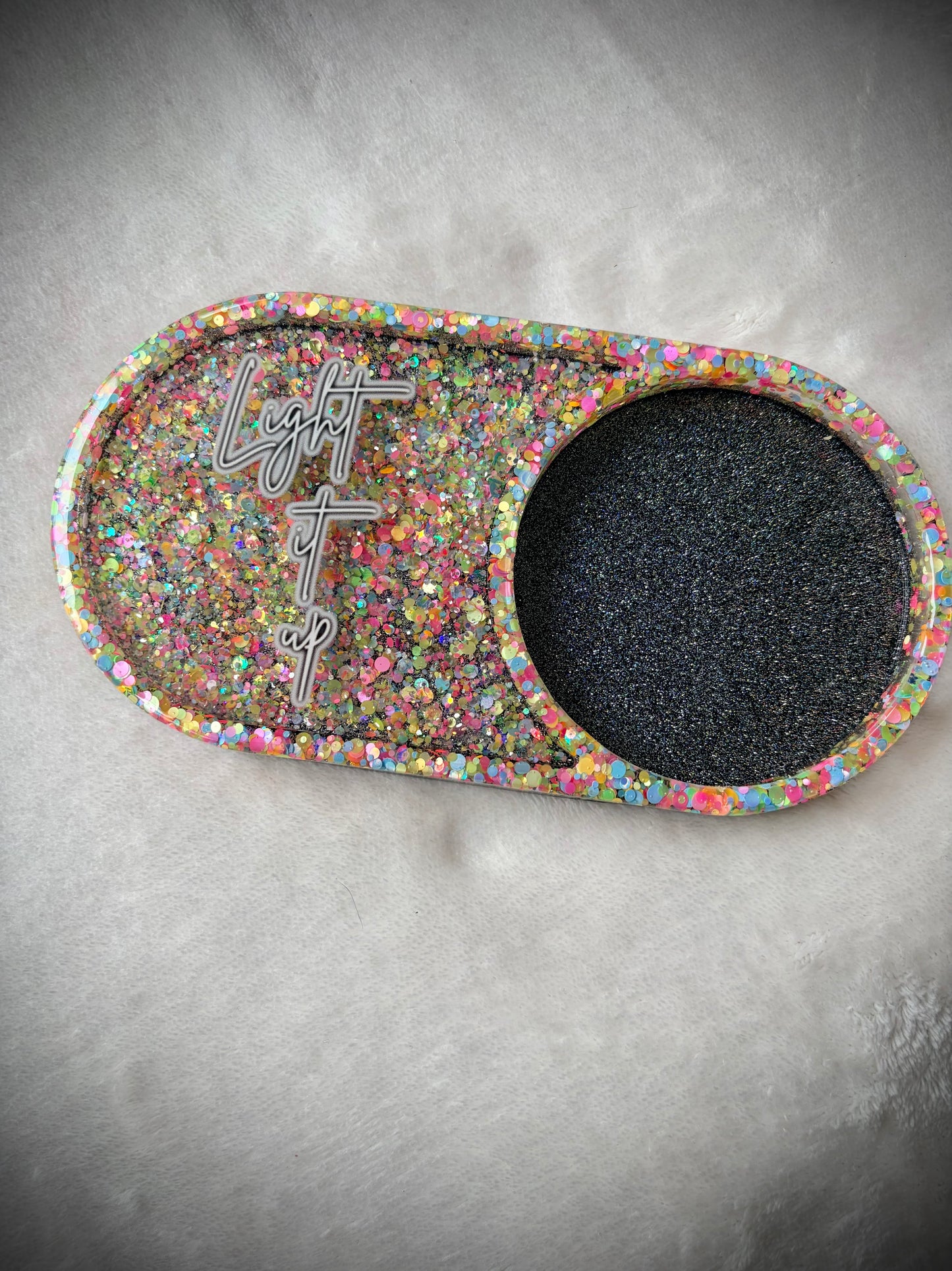 *Light it Up XL Snow Globe Coaster