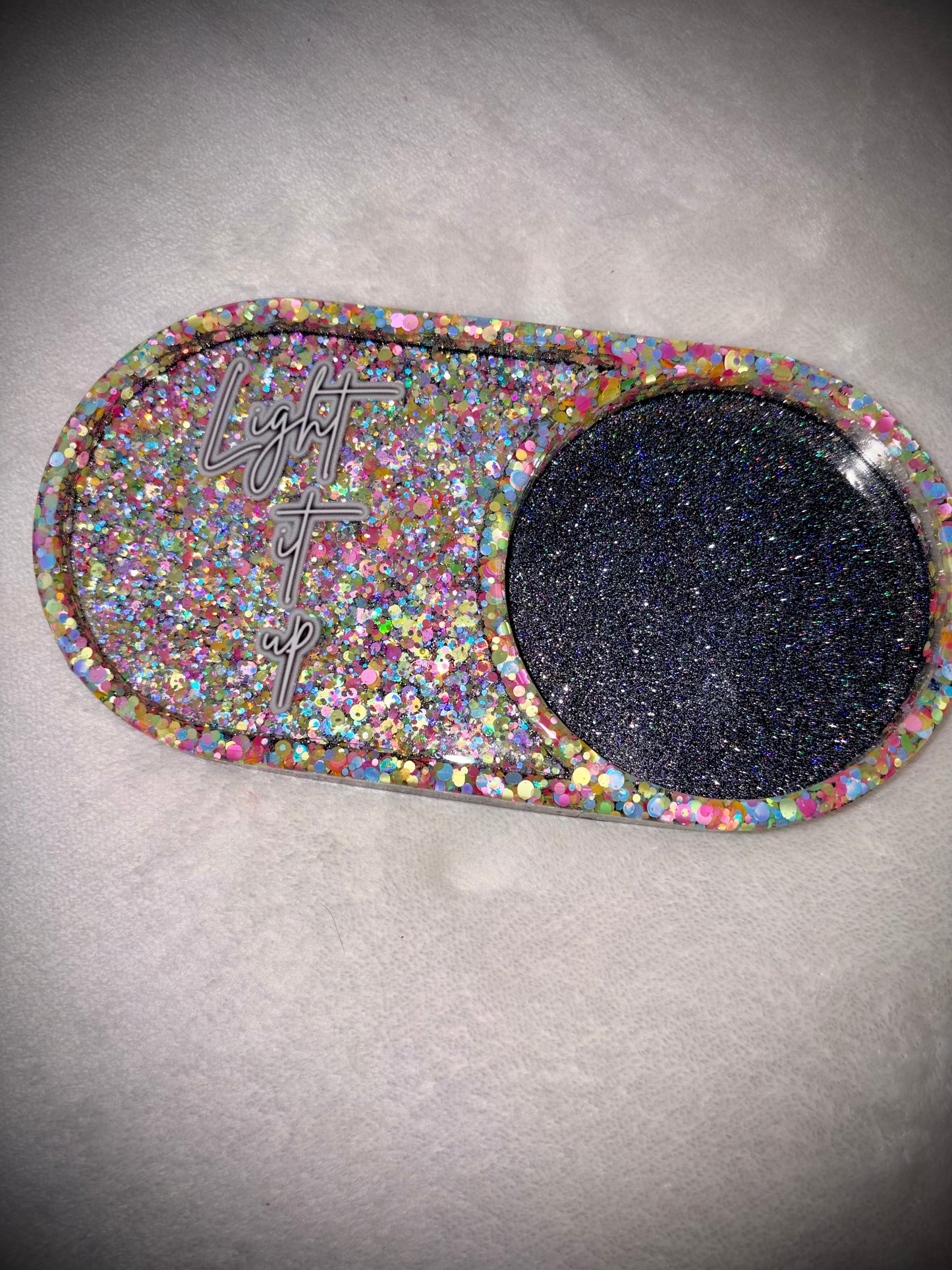 *Light it Up XL Snow Globe Coaster