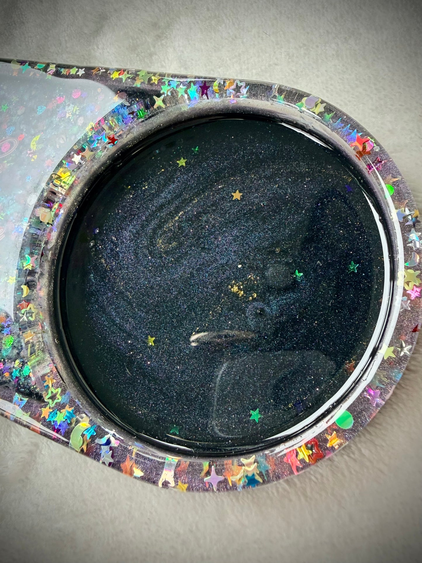 *Pass the Faerie Wine XL Snow Globe Coaster