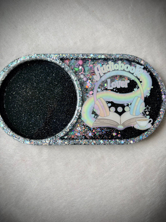 *Audiobook Lover XL Snow Globe Coaster