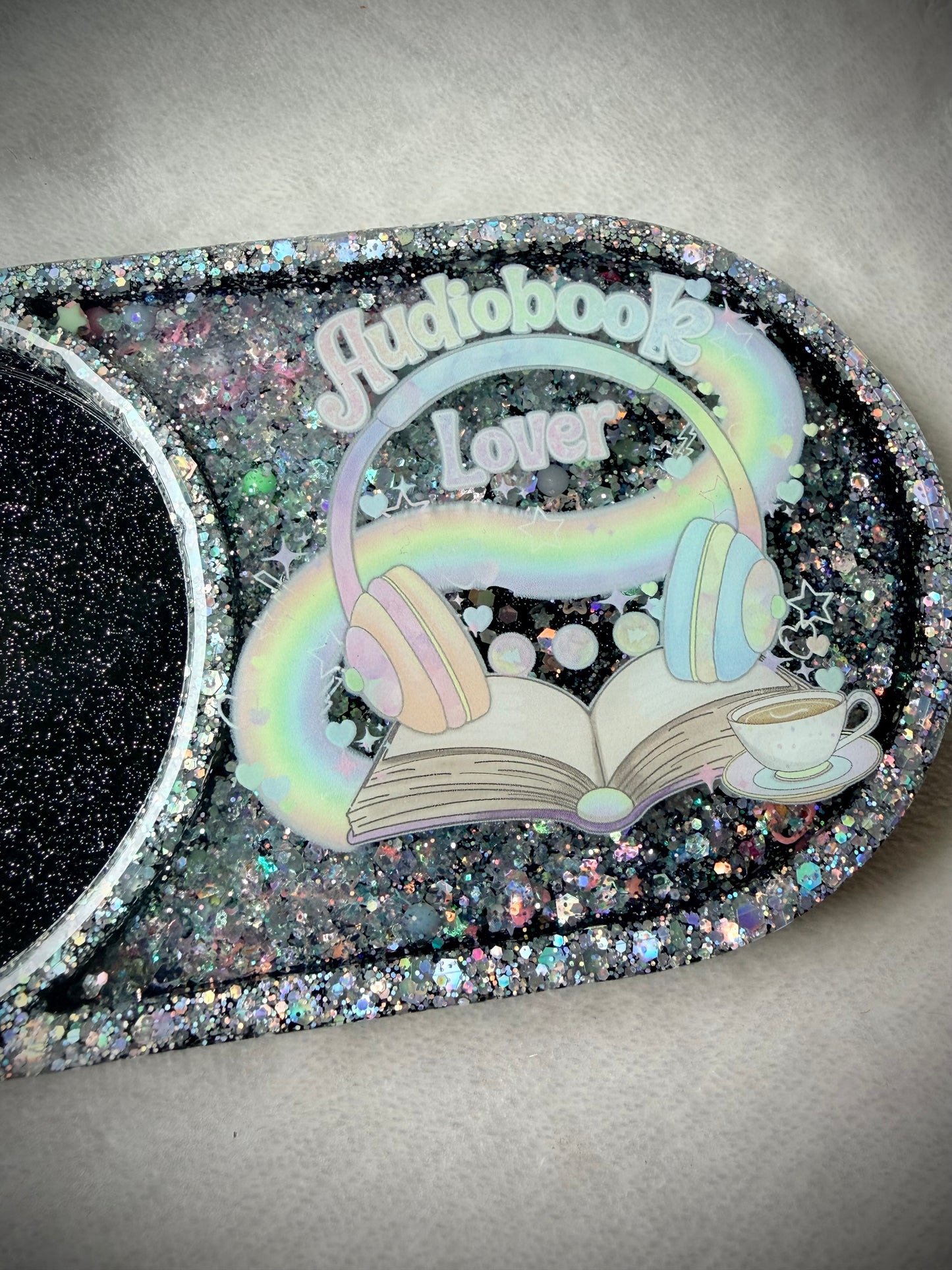 *Audiobook Lover XL Snow Globe Coaster