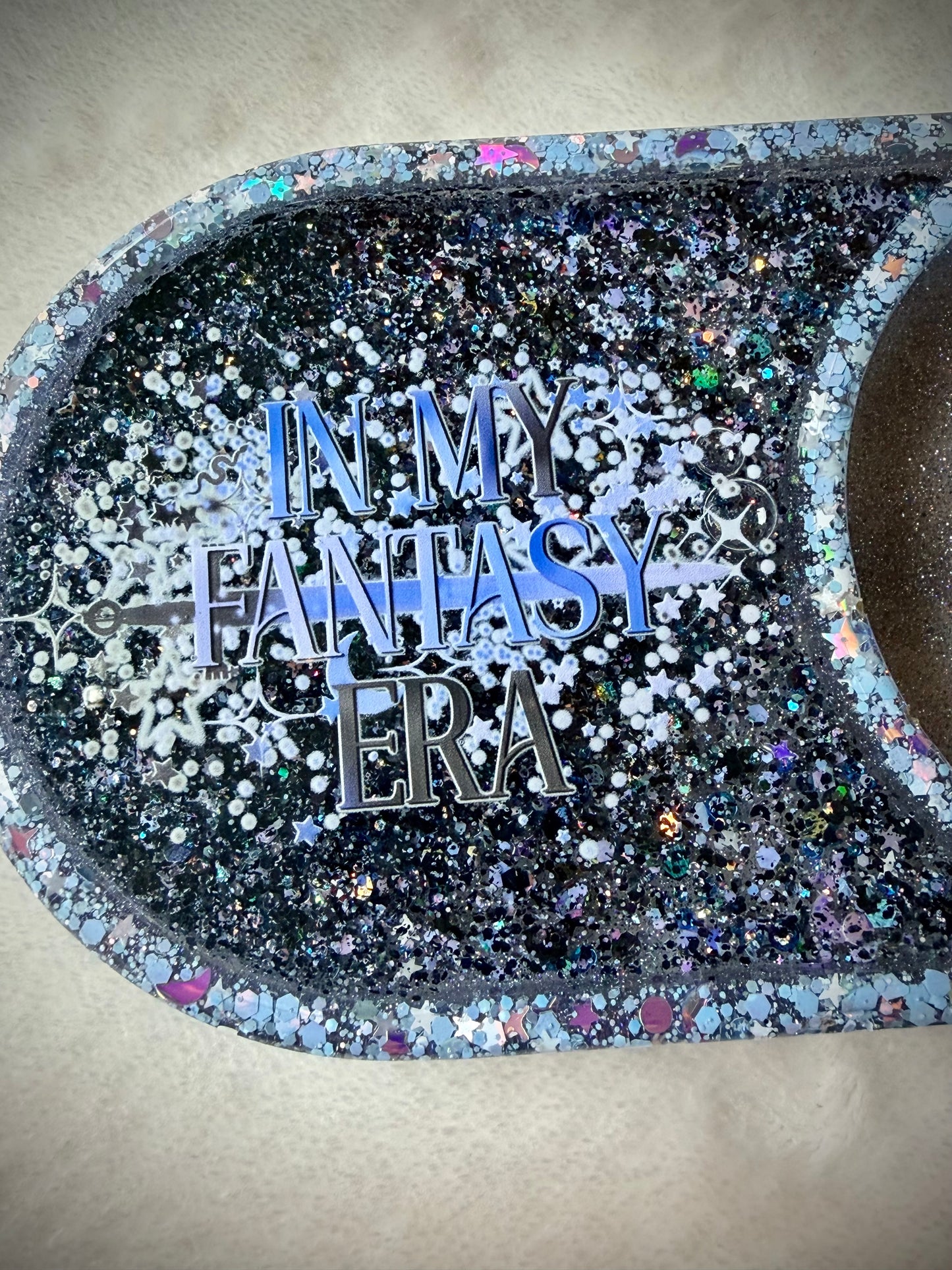 *In My Fantasy Era XL Snow Globe Coaster