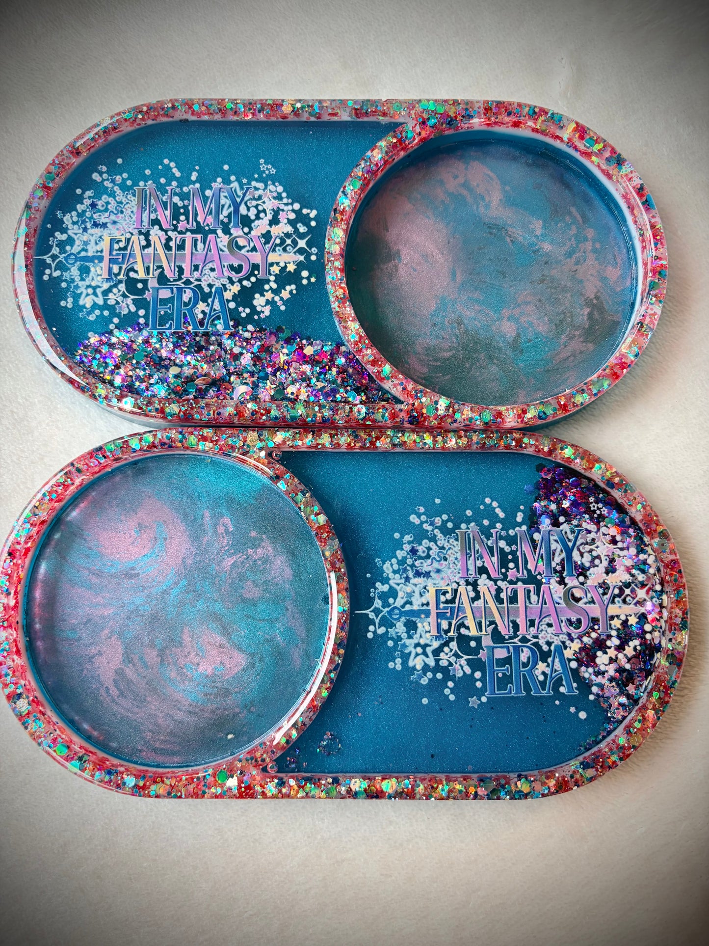 *In My Fantasy Era XL Snow Globe Coaster