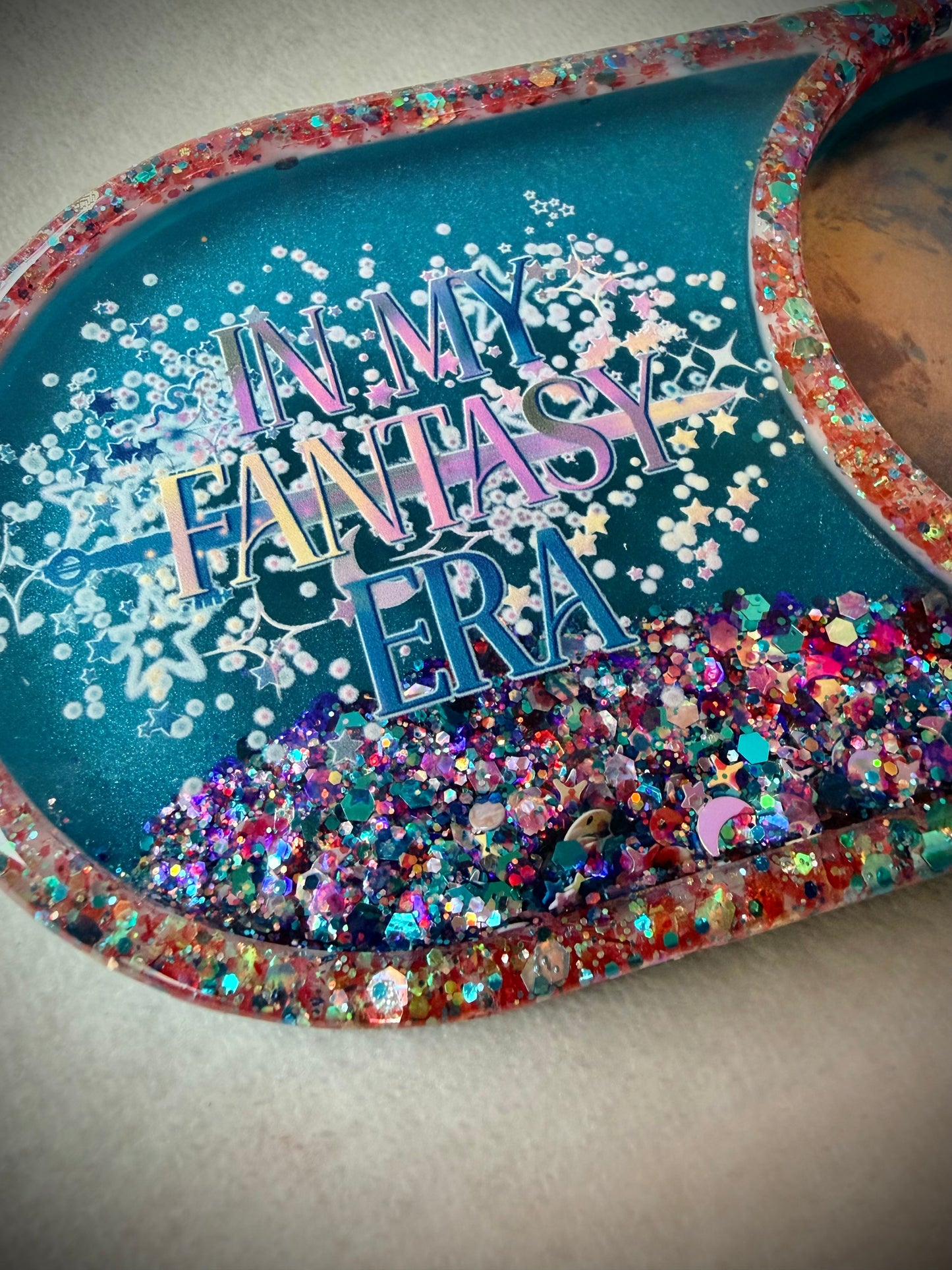 *In My Fantasy Era XL Snow Globe Coaster