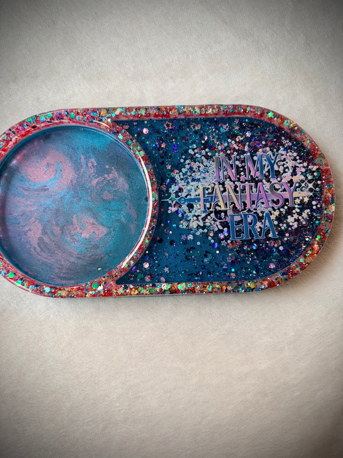 *In My Fantasy Era XL Snow Globe Coaster