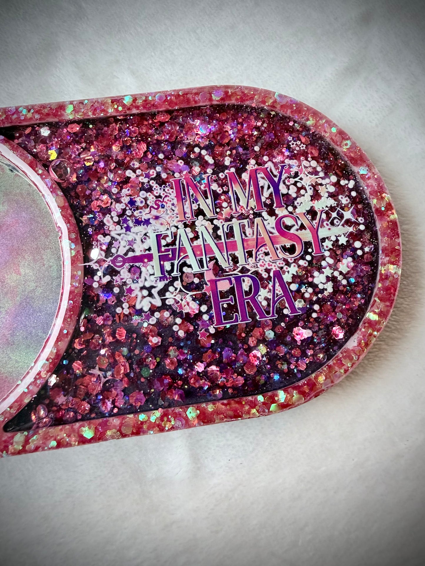 *In My Fantasy Era XL Snow Globe Coaster