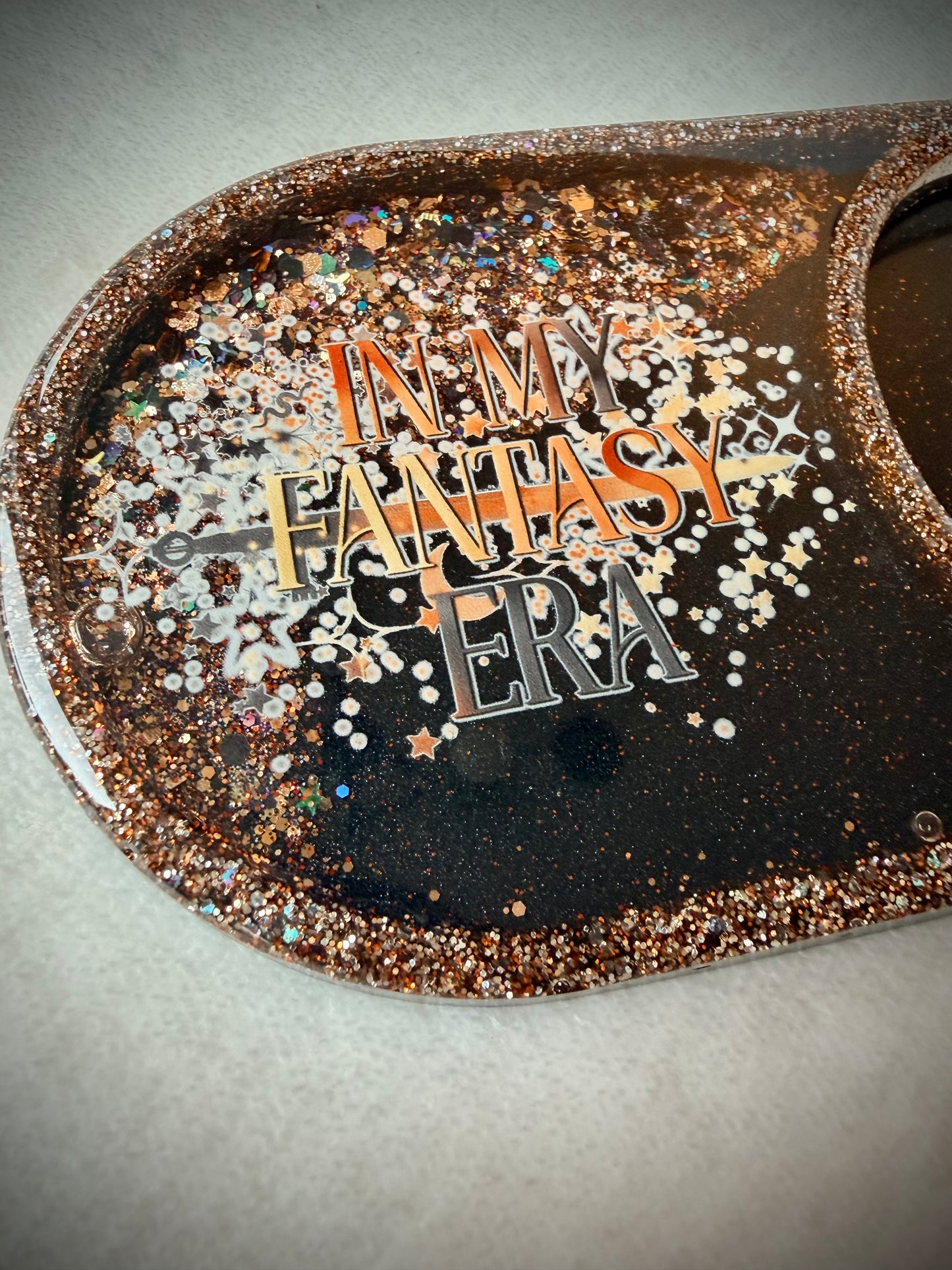 *In My Fantasy Era XL Snow Globe Coaster