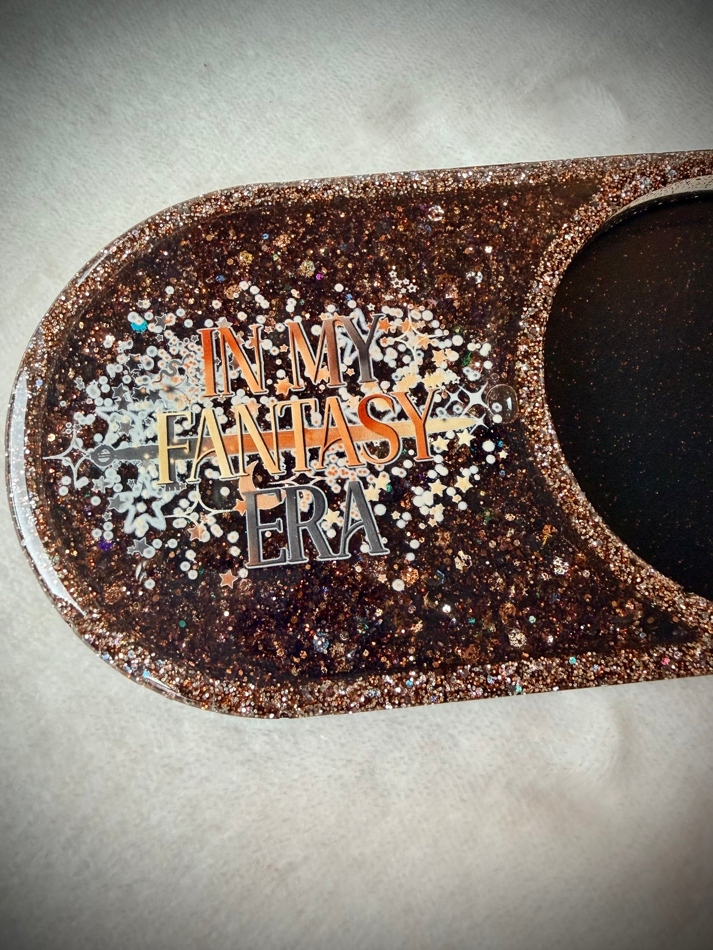 *In My Fantasy Era XL Snow Globe Coaster